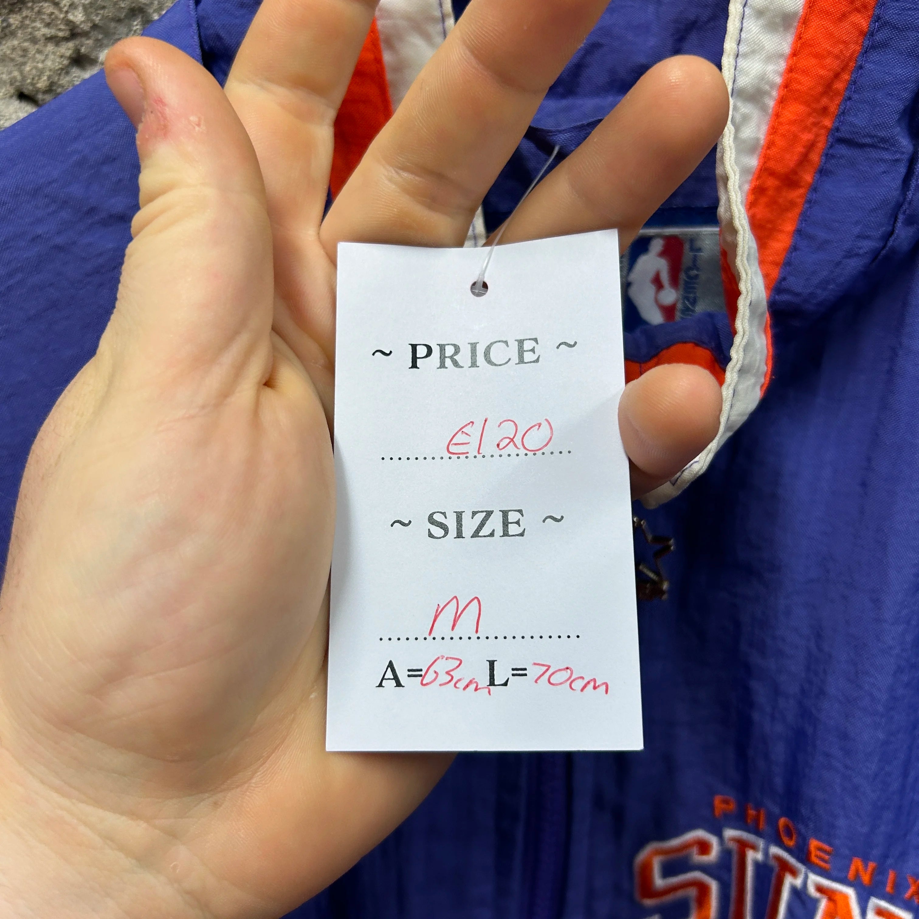 Vintage Phoenix Suns Windbreaker Jacket