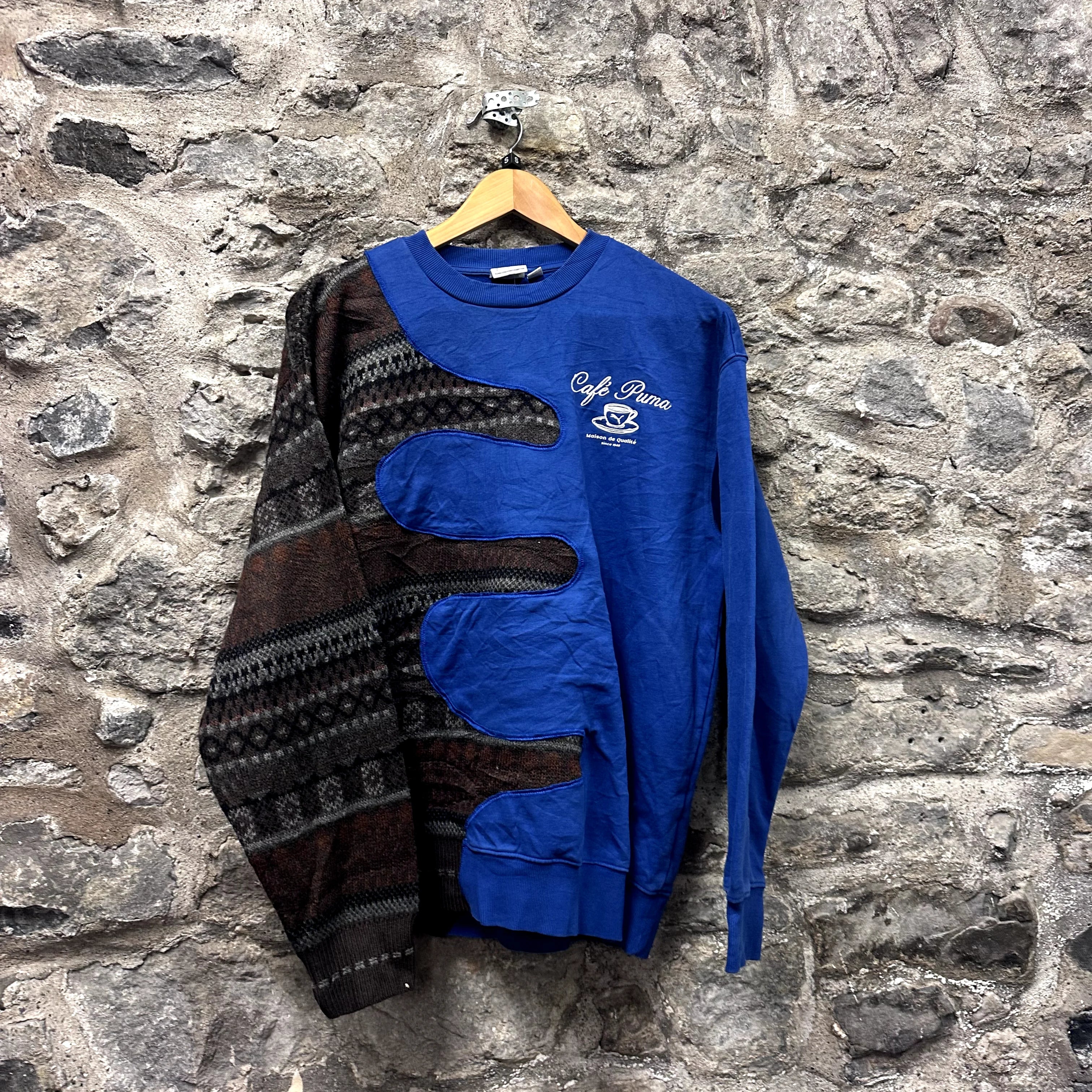 <p>Puma Patterned Rework</p><p> Sweatshirt</p>