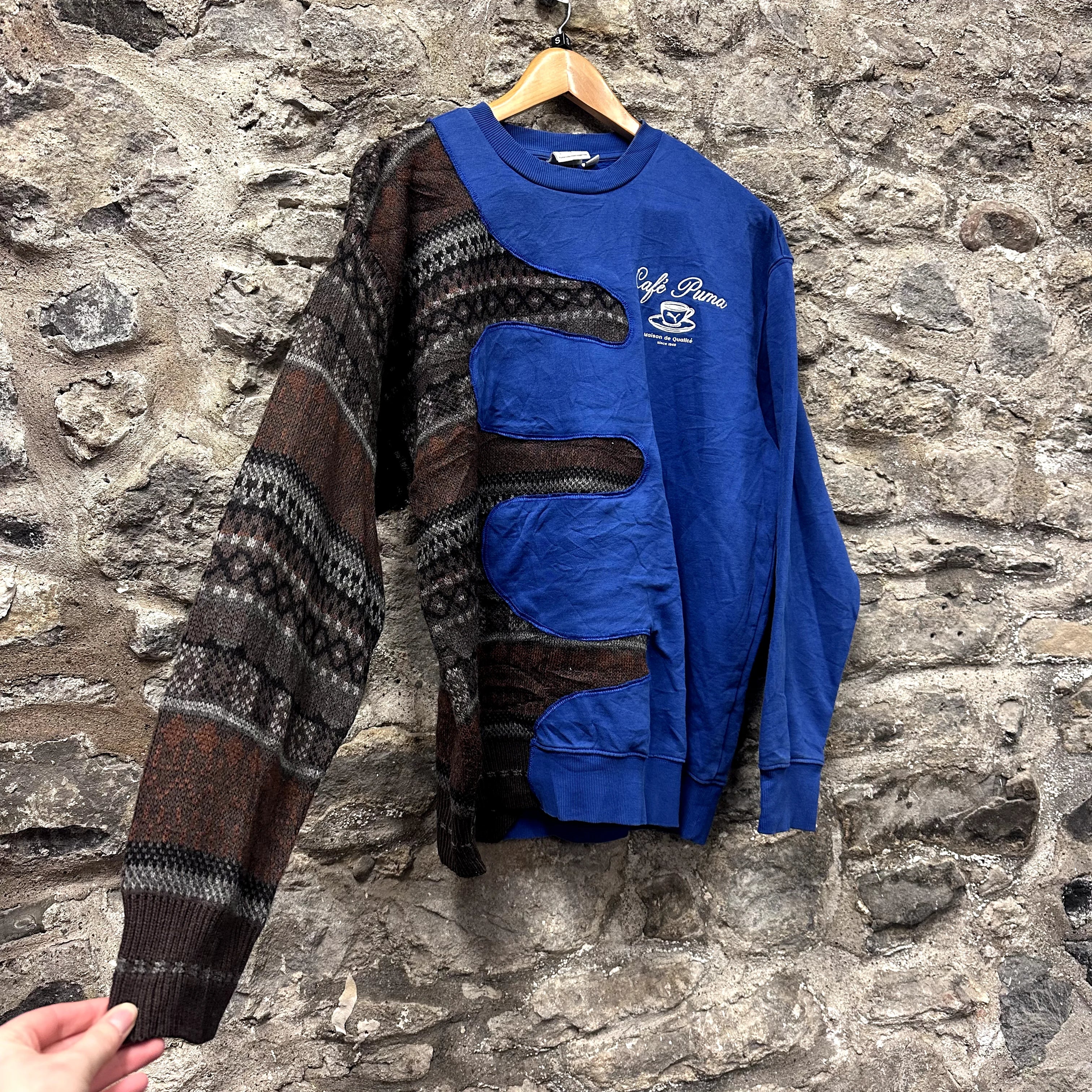 <p>Puma Patterned Rework</p><p> Sweatshirt</p>