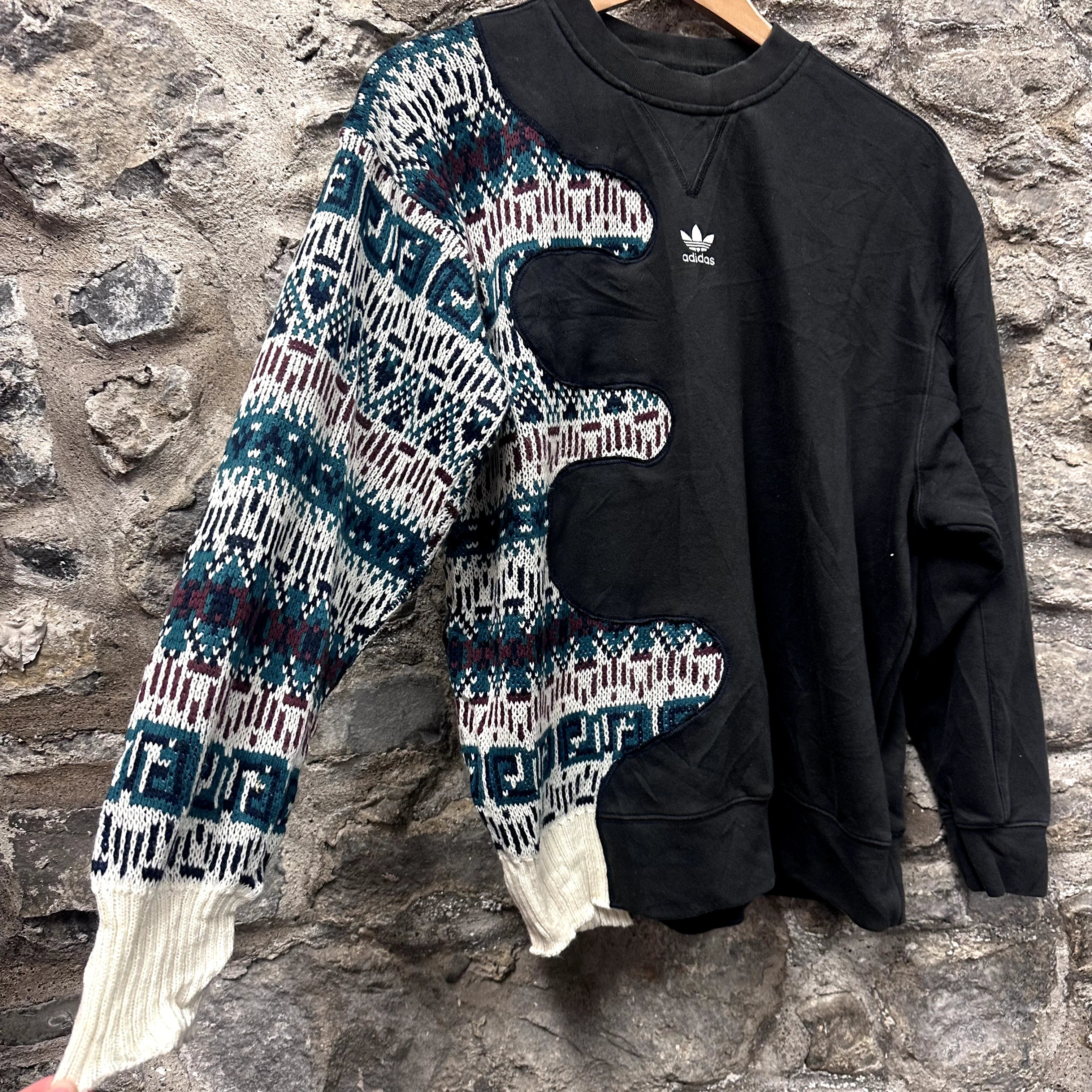 <p>Adidas Patterned Rework Sweatshirt</p><p></p>