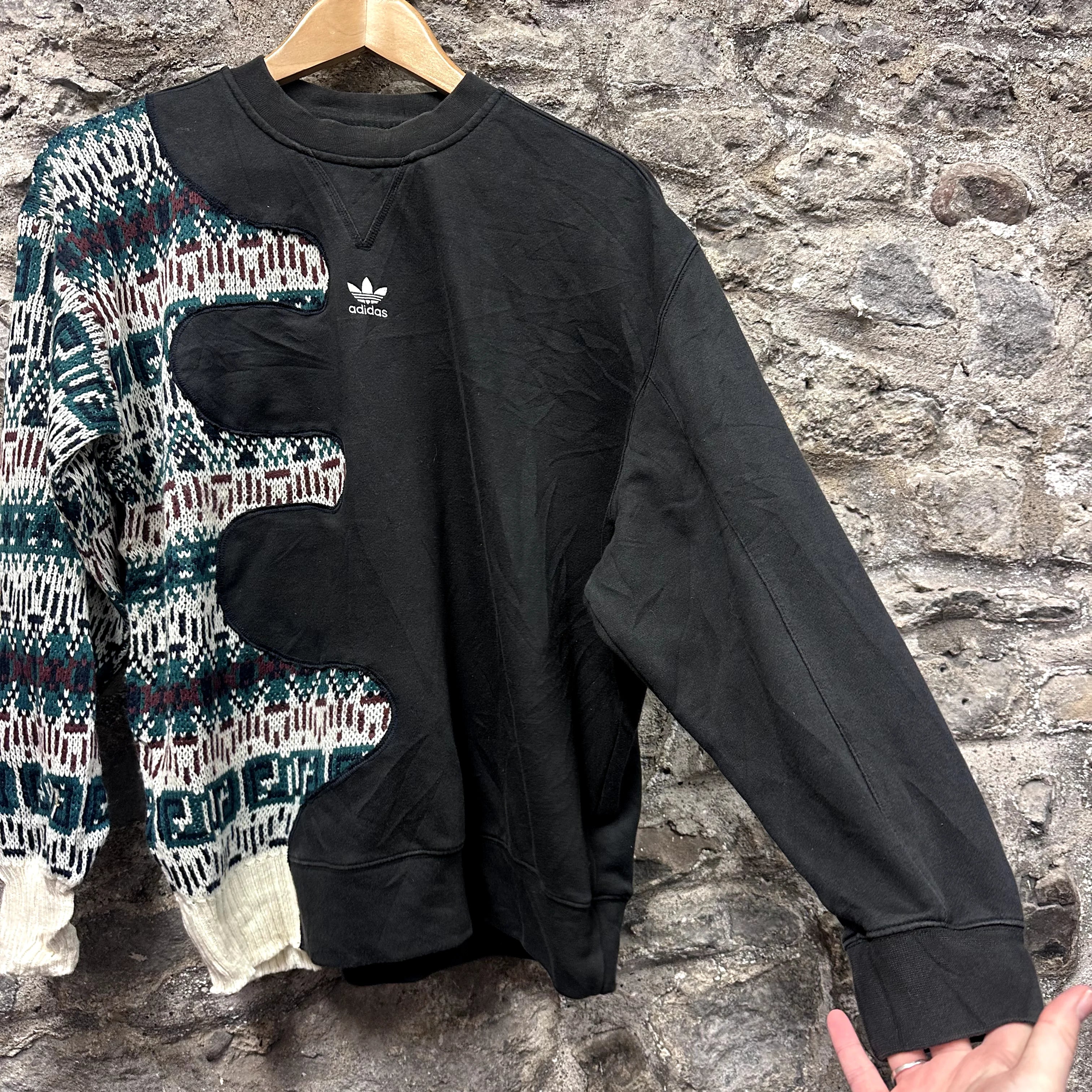 <p>Adidas Patterned Rework Sweatshirt</p><p></p>
