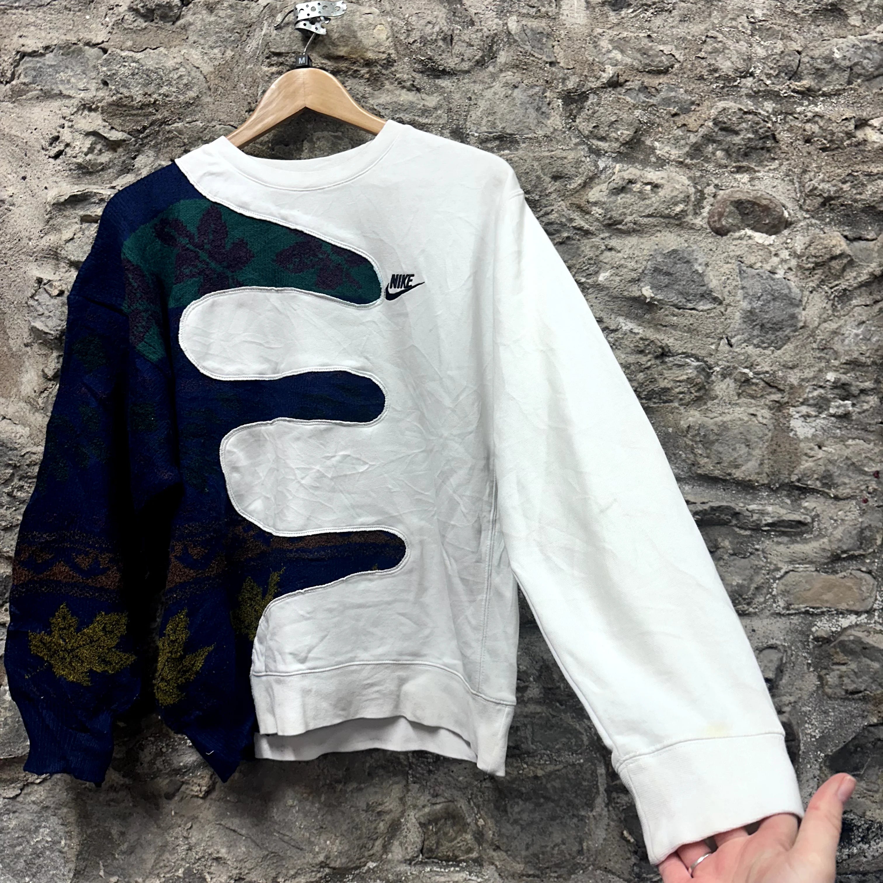 <p>Nike Patterned Rework Sweatshirt</p>
