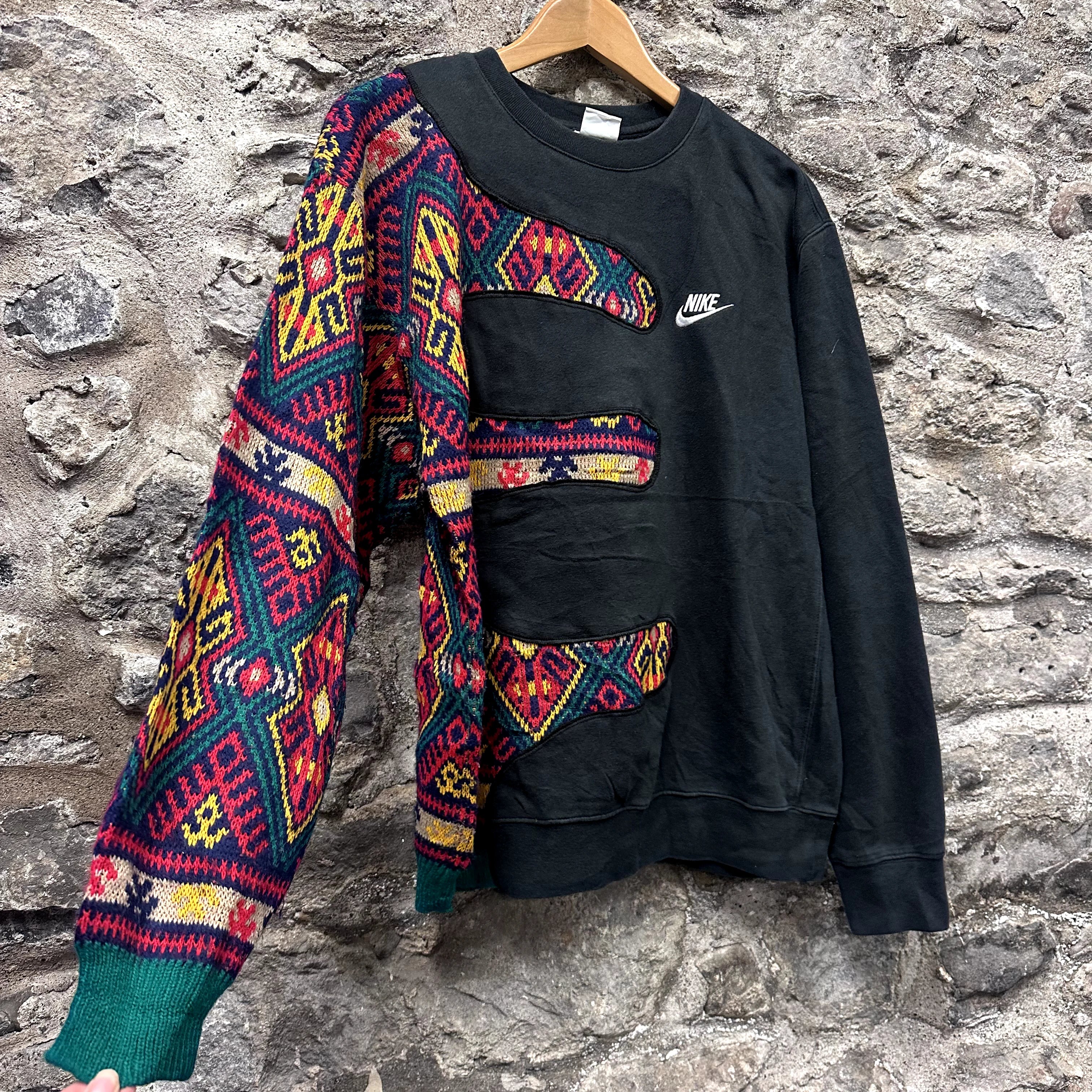 <p>Nike Patterned Rework Sweatshirt</p>