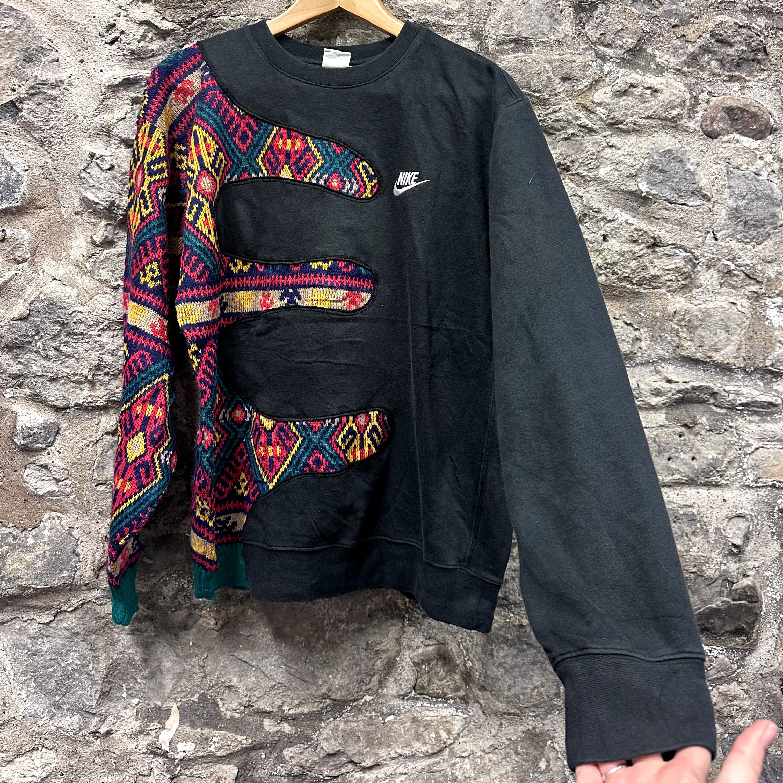 <p>Nike Patterned Rework Sweatshirt</p>