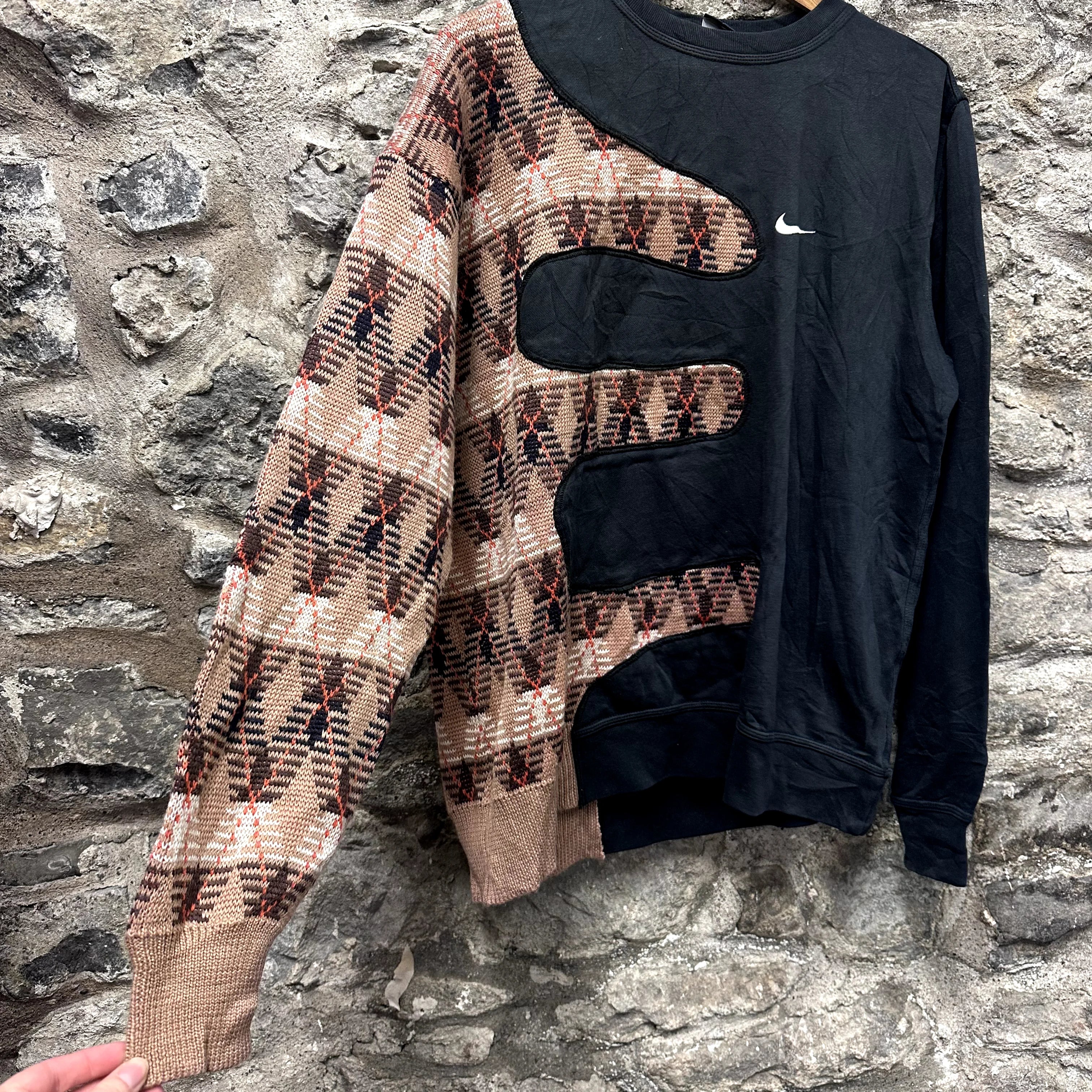 <p>Nike Patterned Rework Sweatshirt</p>