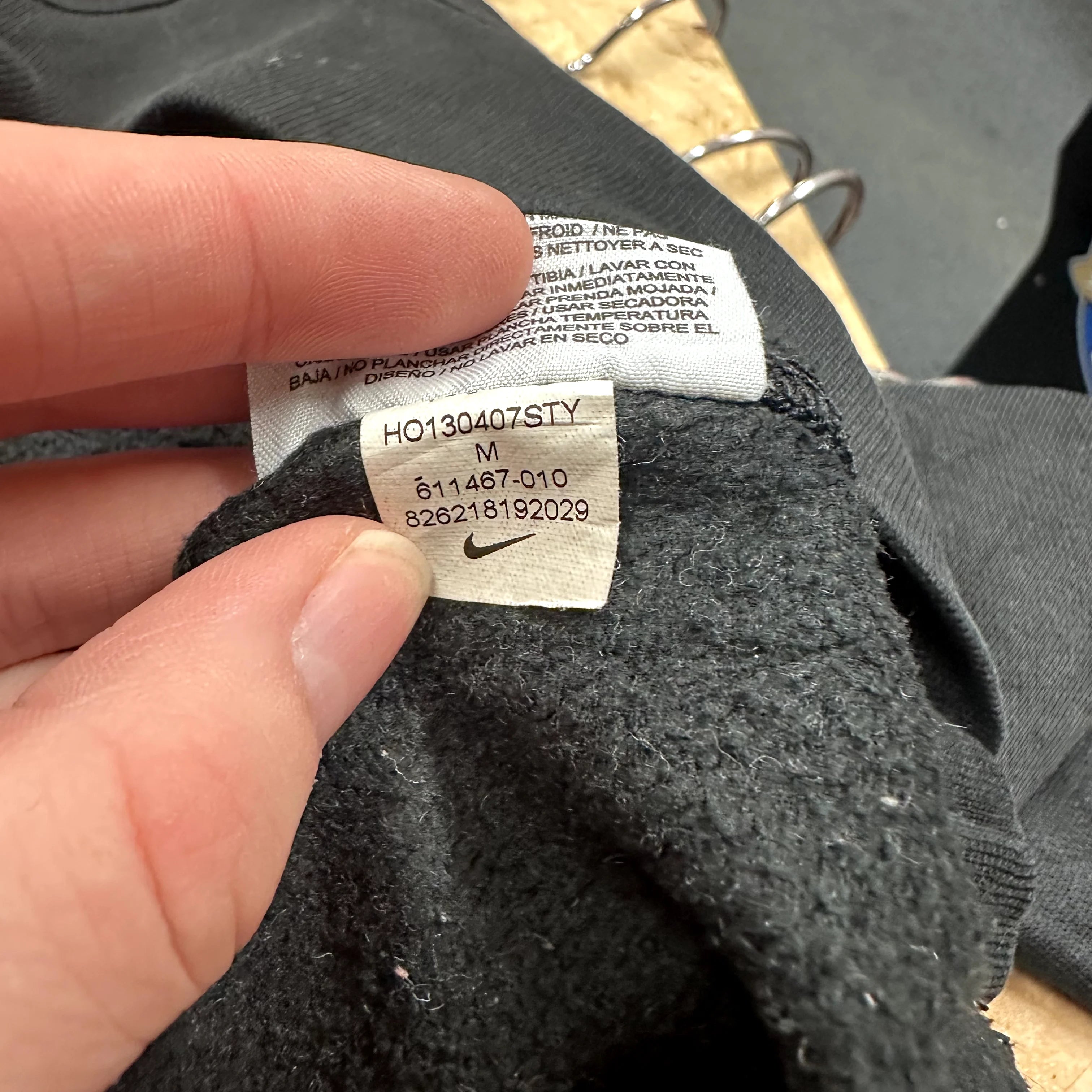 <p>Nike Patterned Rework Sweatshirt</p>