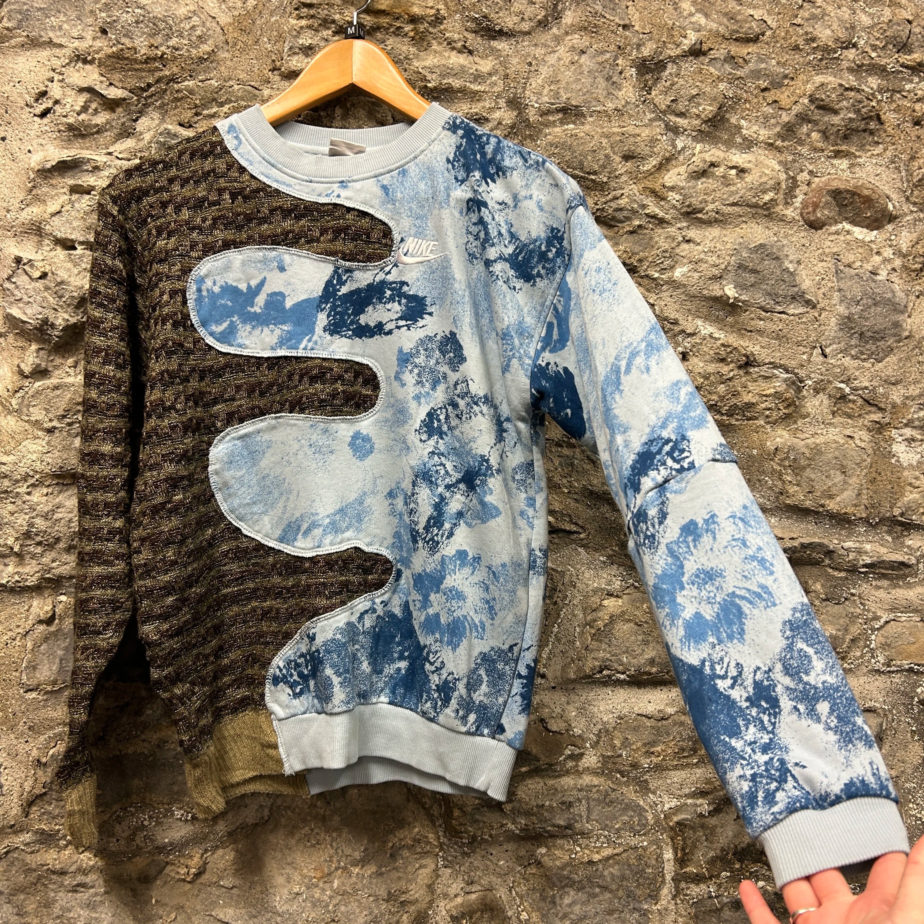 <p>Nike Patterned Rework Sweatshirt</p>