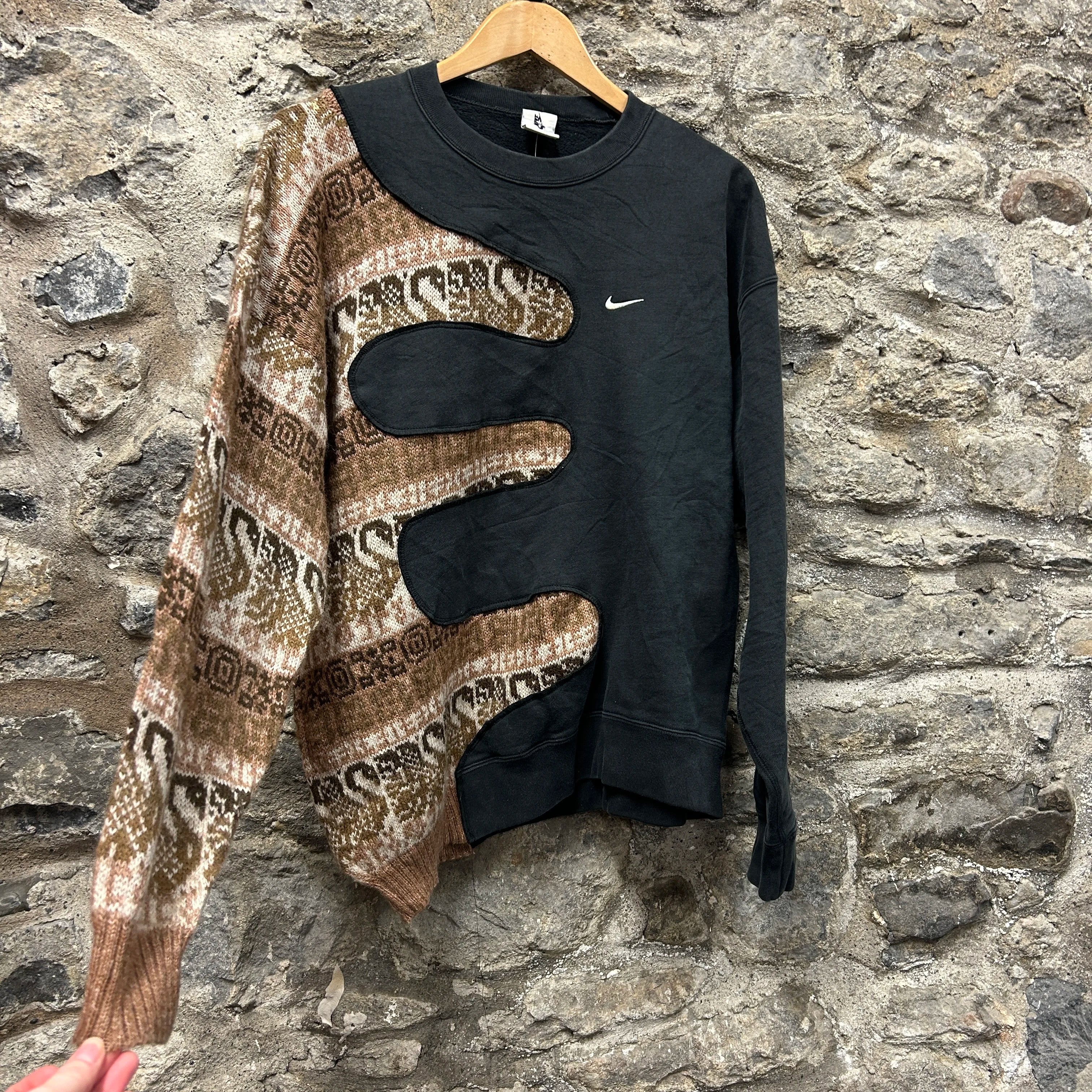 <p>Nike Patterned Rework Sweatshirt</p>