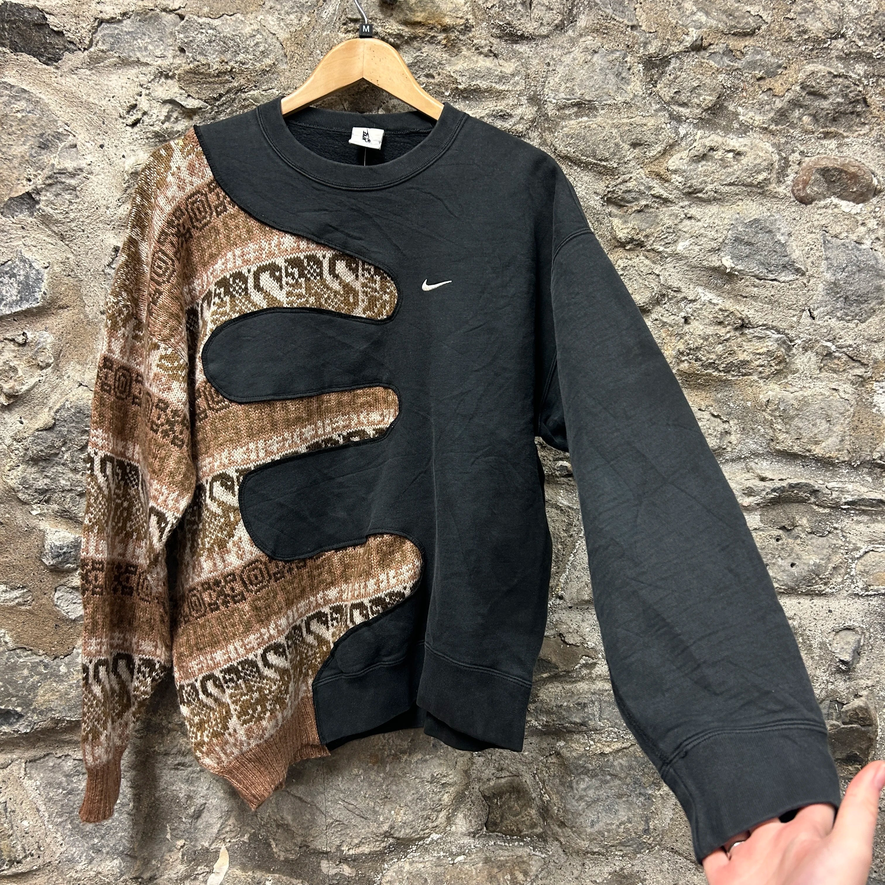 <p>Nike Patterned Rework Sweatshirt</p>