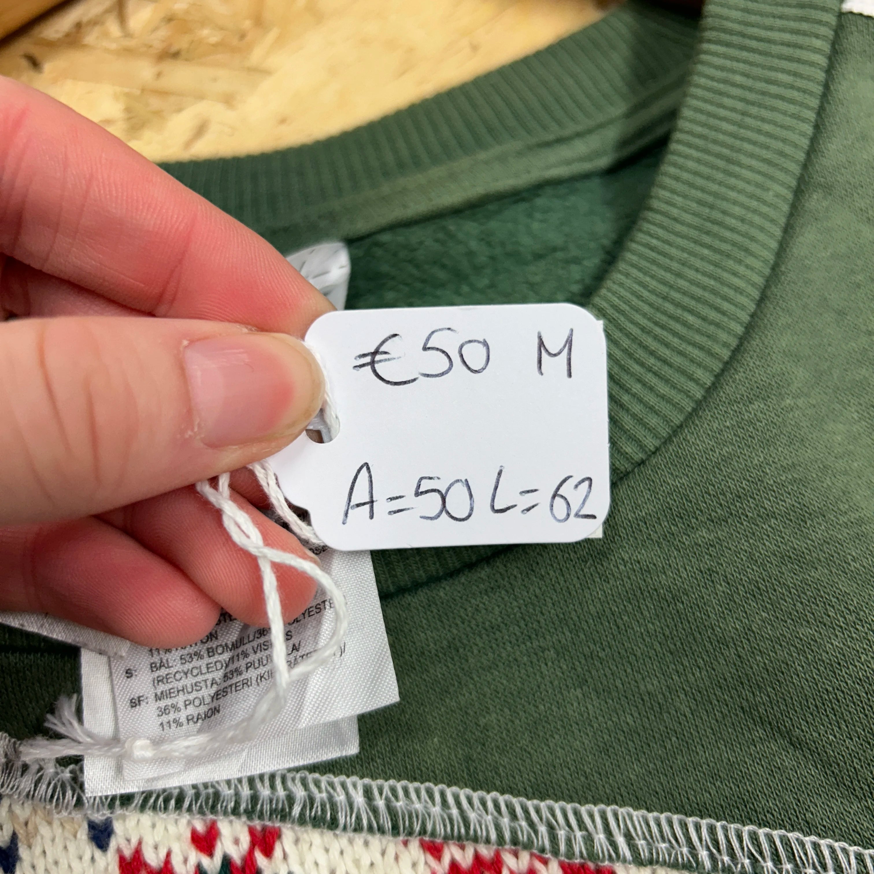 <p>Adidas Patterned Rework Sweatshirt</p>