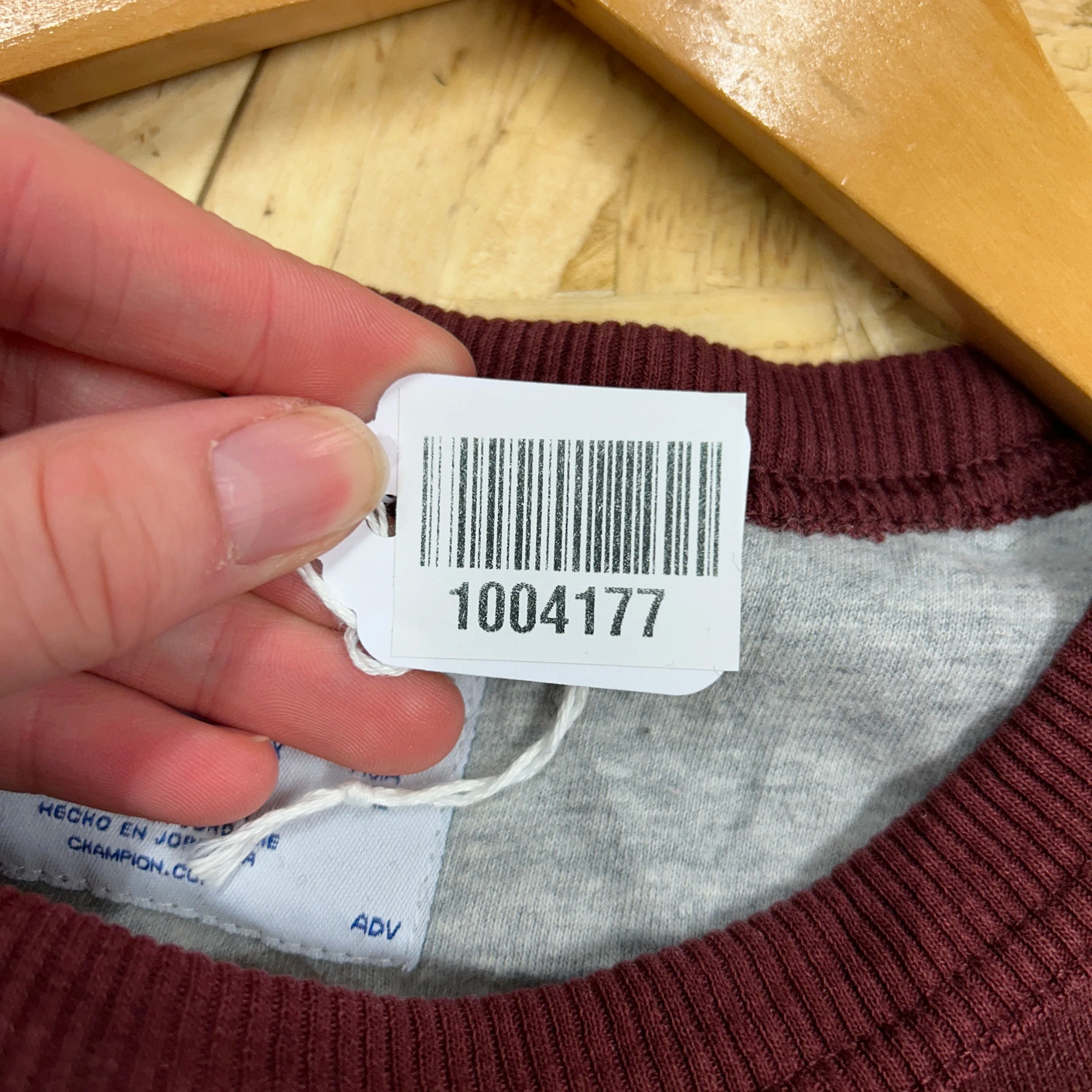 <p>Champion Patterned Rework Sweatshirt</p>