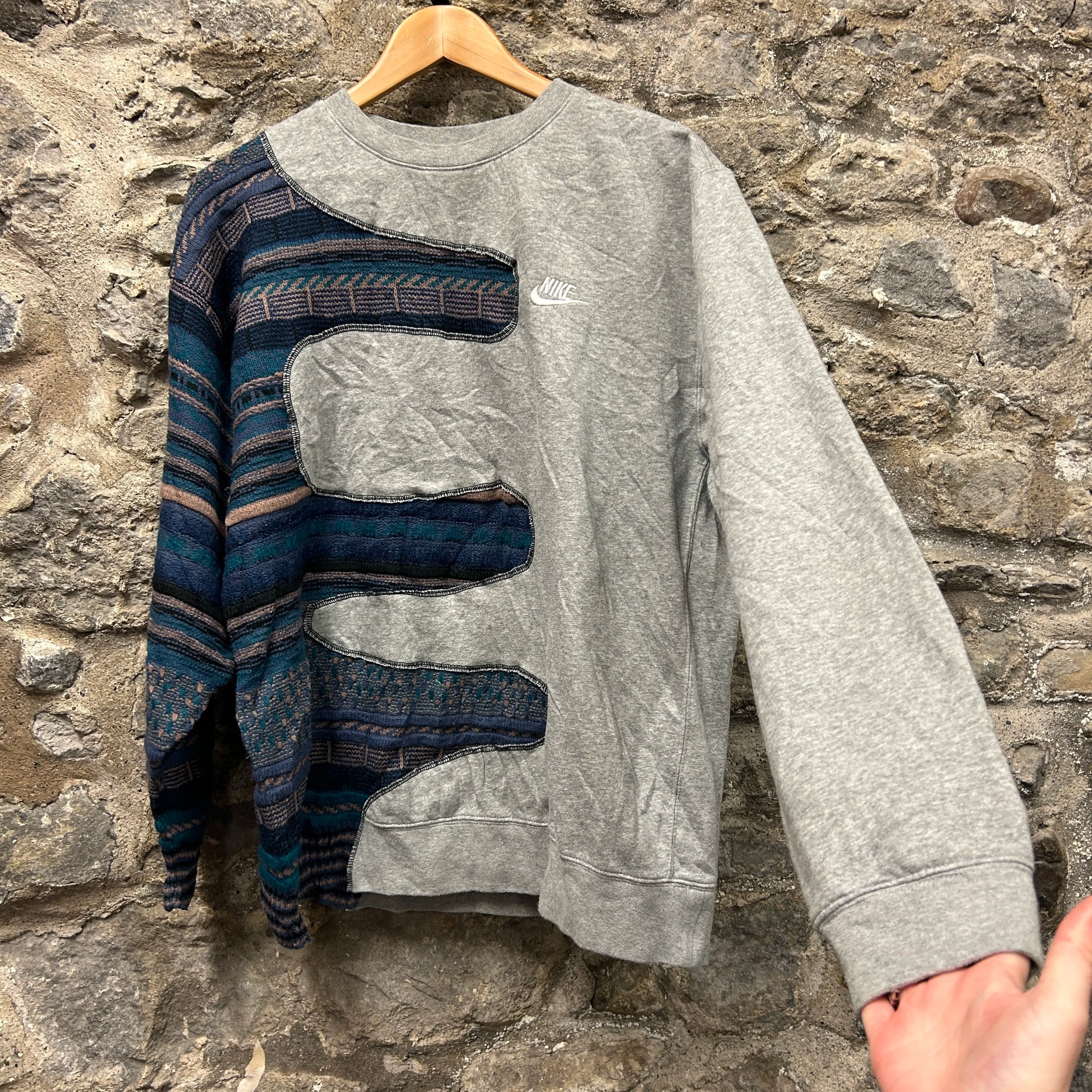 <p>Nike Patterned Rework Sweatshirt</p>