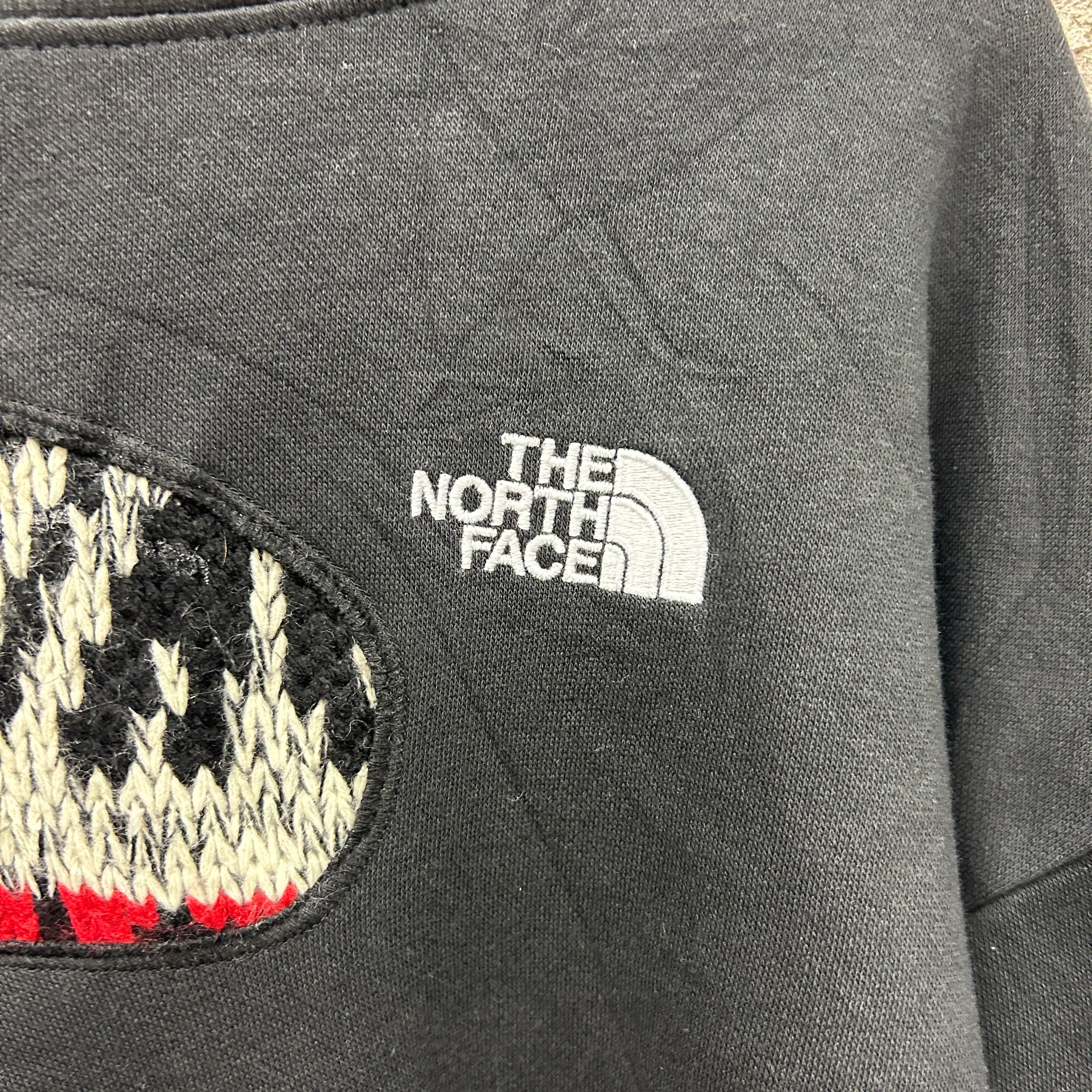 <p>The North Face Patterned Rework Sweatshirt</p>