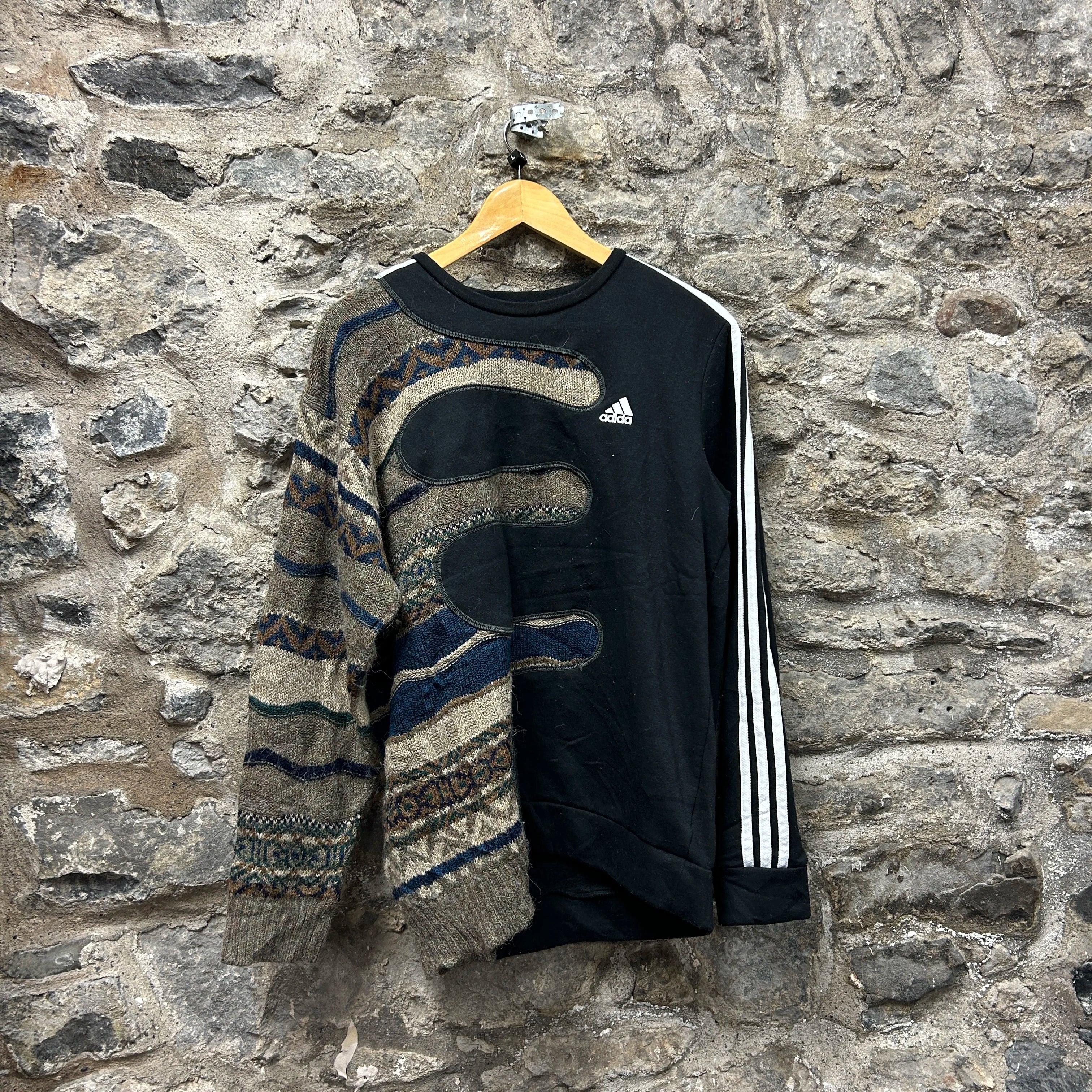 <p>Adidas Patterned Rework Sweatshirt</p>