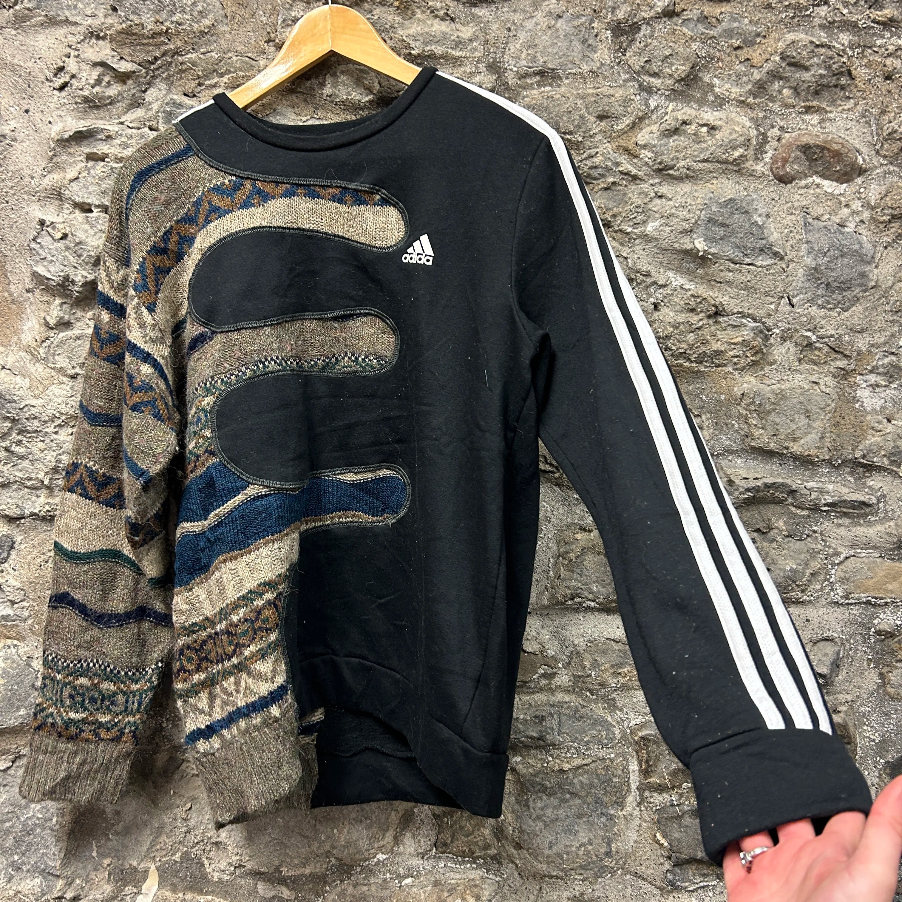 <p>Adidas Patterned Rework Sweatshirt</p>