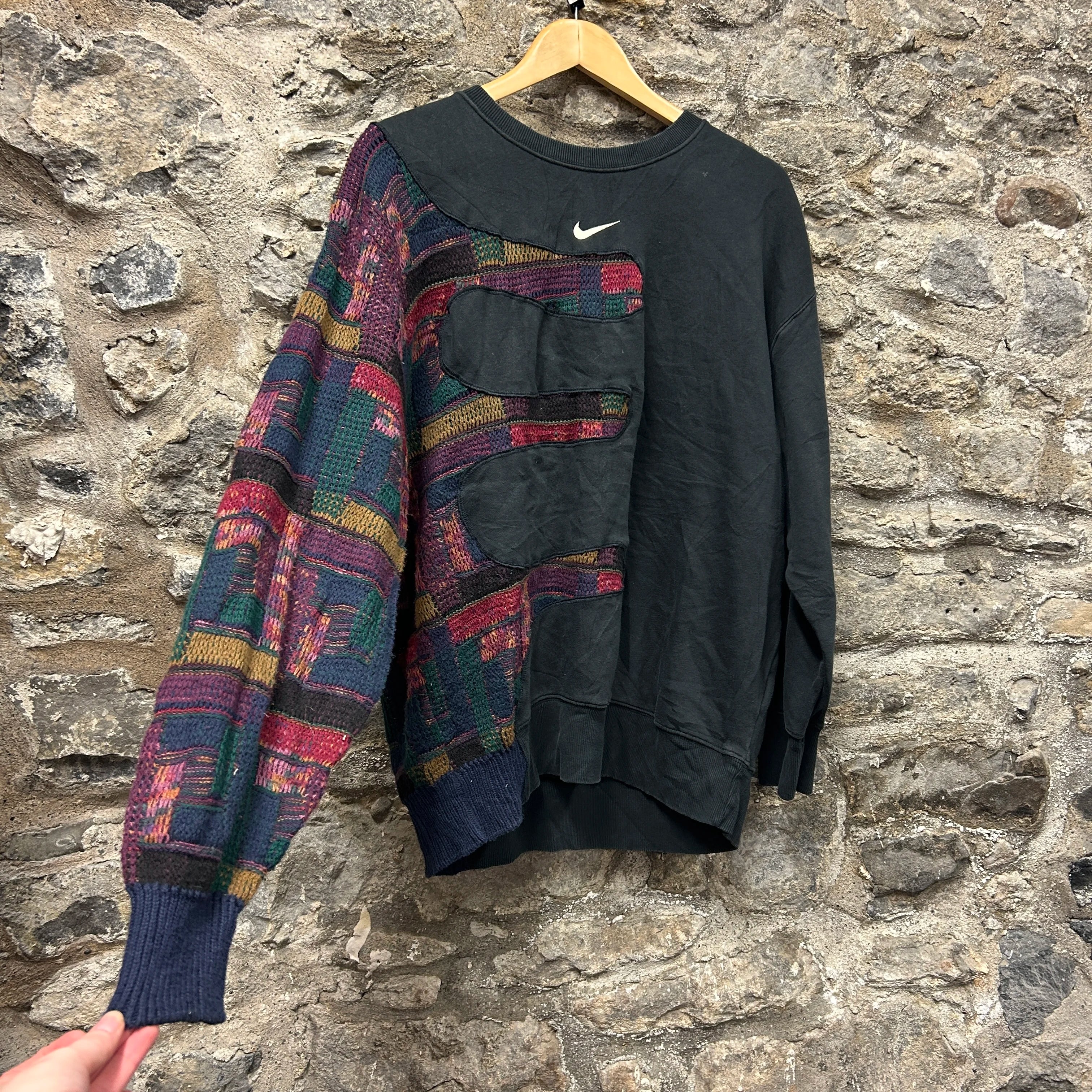 <p>Nike Patterned Rework Sweatshirt</p>