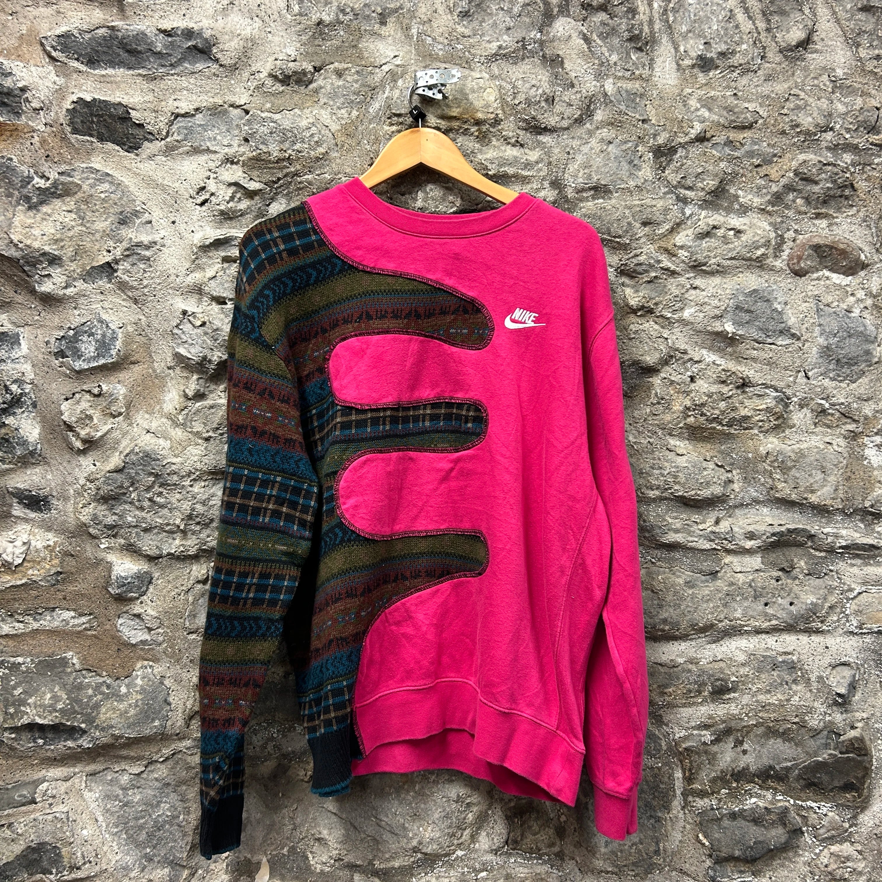 <p>Nike Patterned Rework Sweatshirt</p>