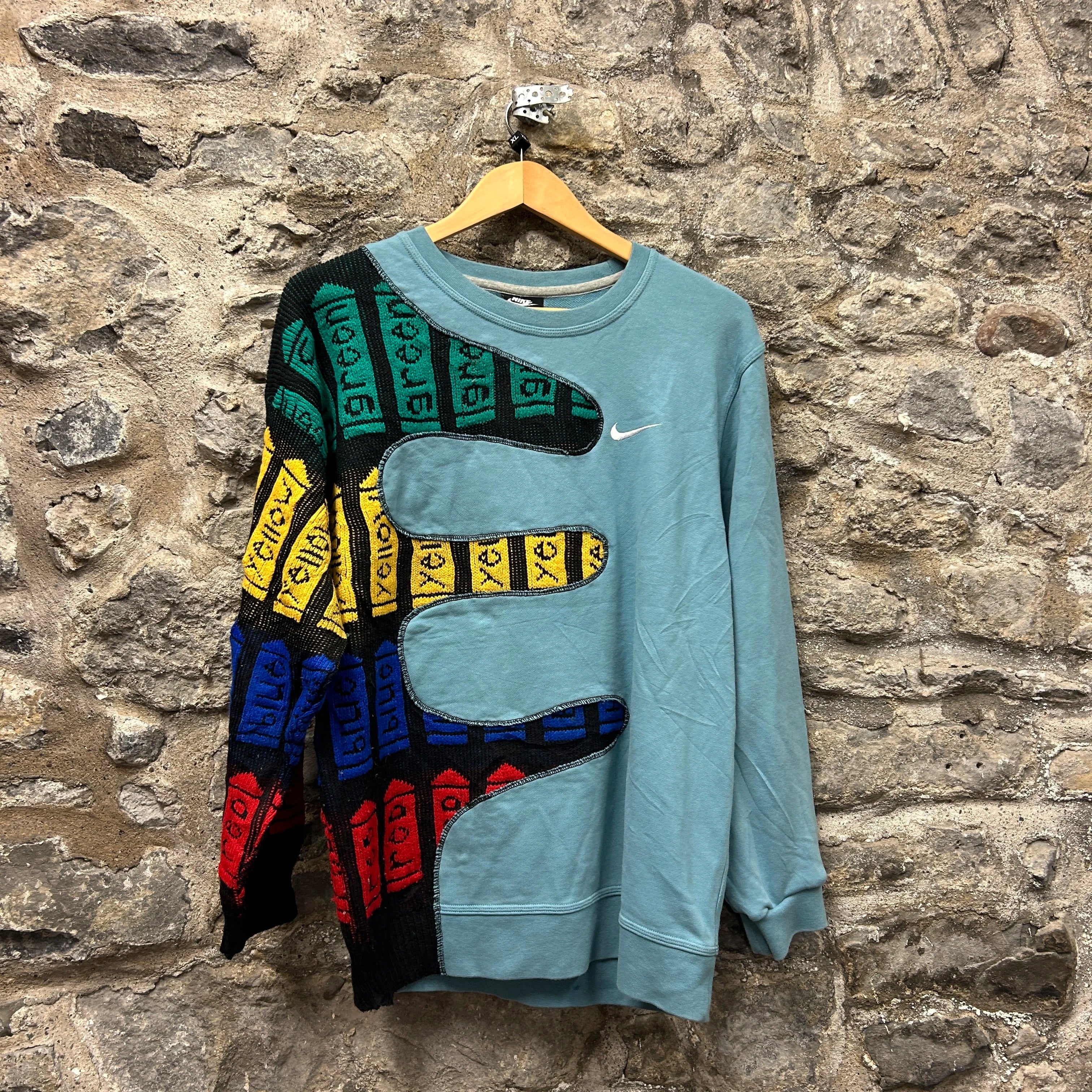 <p>Nike Patterned Rework Sweatshirt</p>