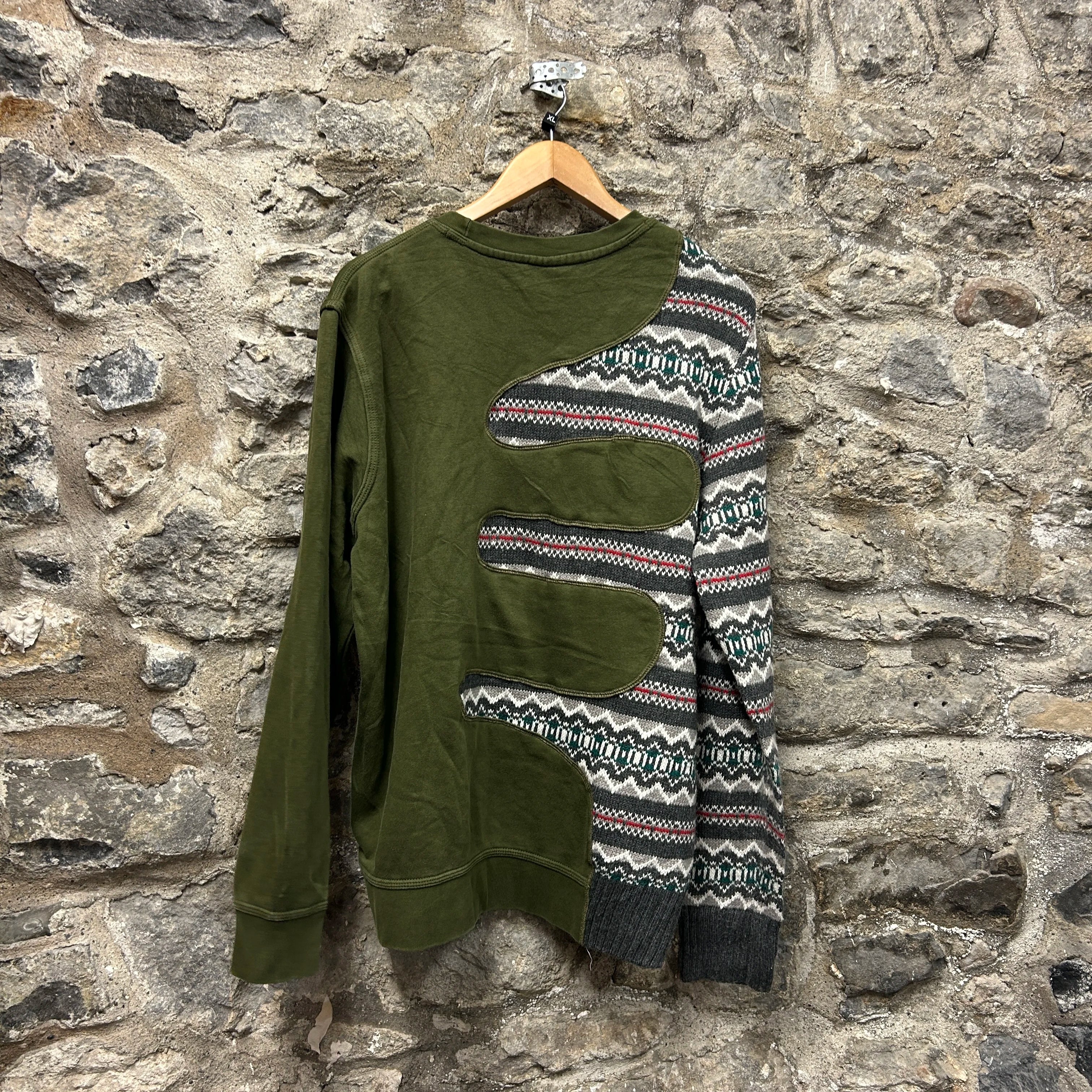 <p>Nike Patterned Rework Sweatshirt</p>