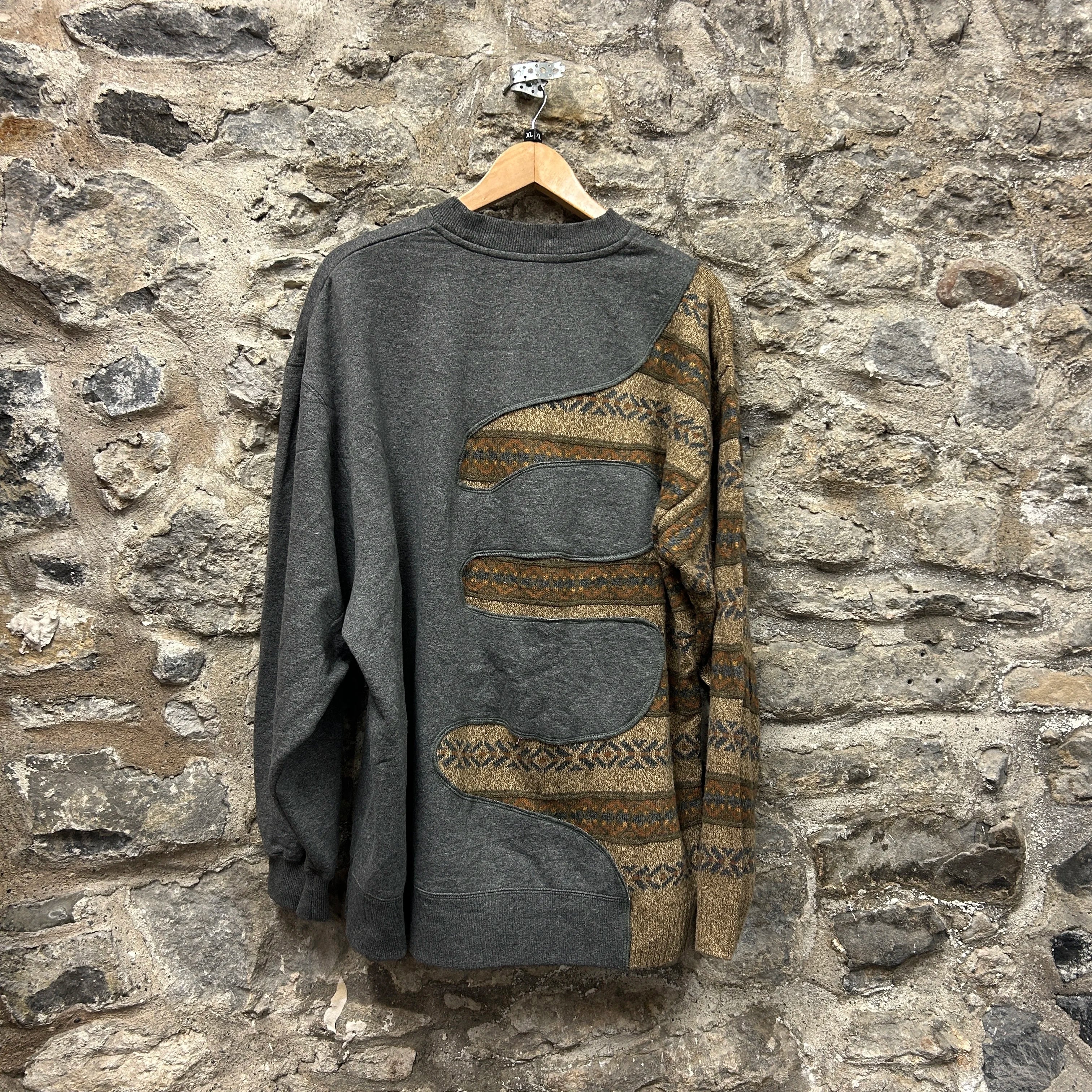 <p>Adidas Patterned Rework Sweatshirt</p>