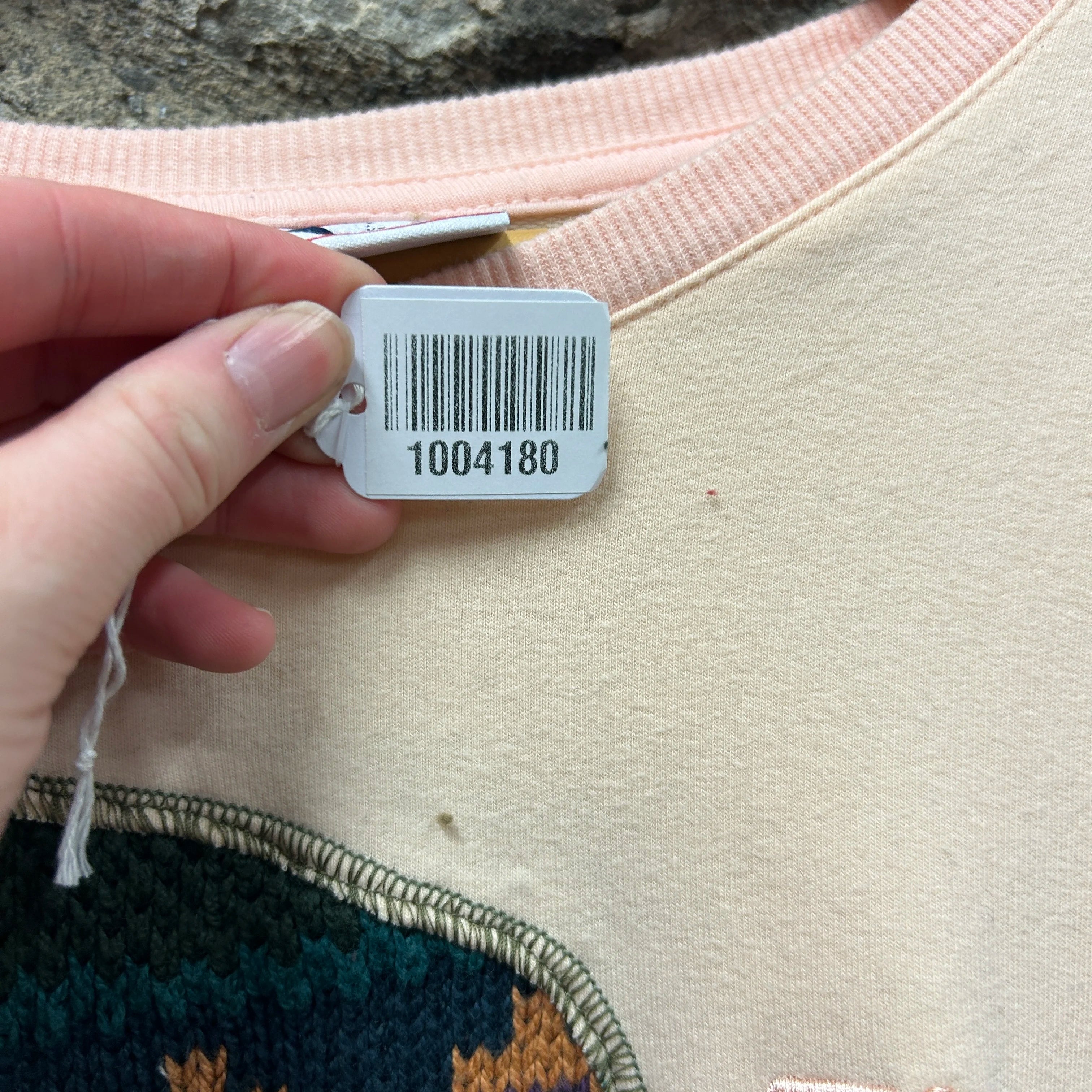 <p>Fila Patterned Rework Sweatshirt</p>