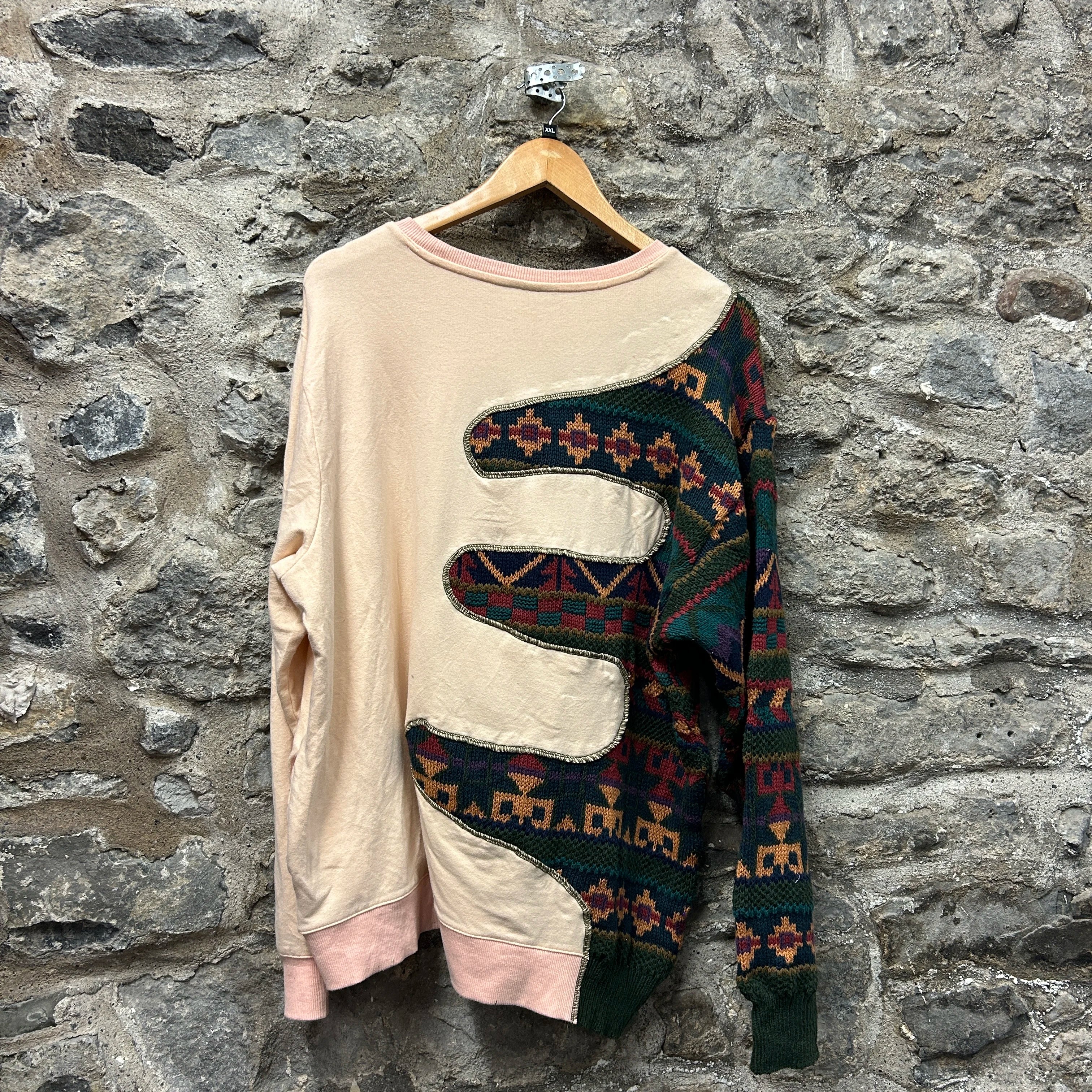 <p>Fila Patterned Rework Sweatshirt</p>