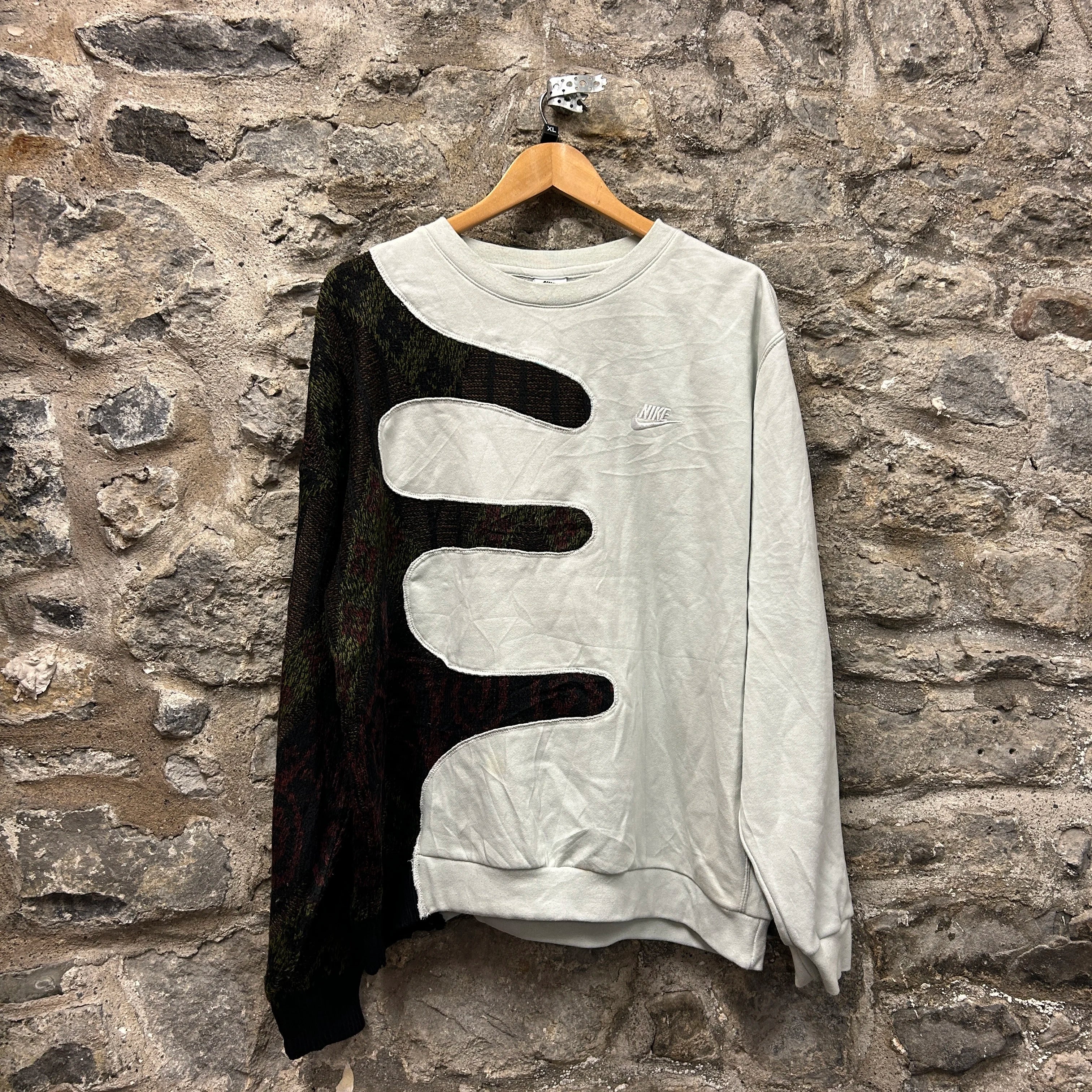 <p>Nike Patterned Rework Sweatshirt</p>