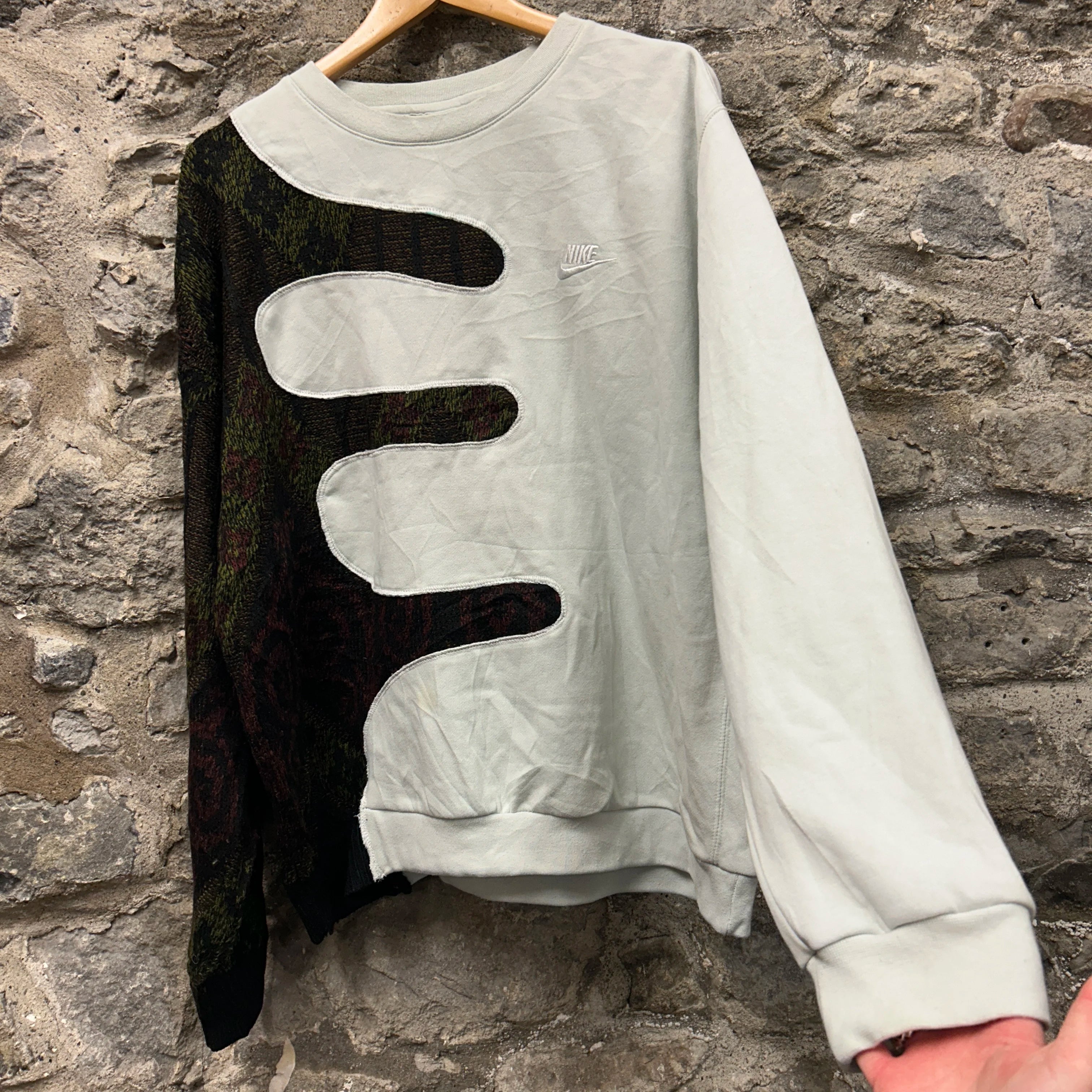 <p>Nike Patterned Rework Sweatshirt</p>