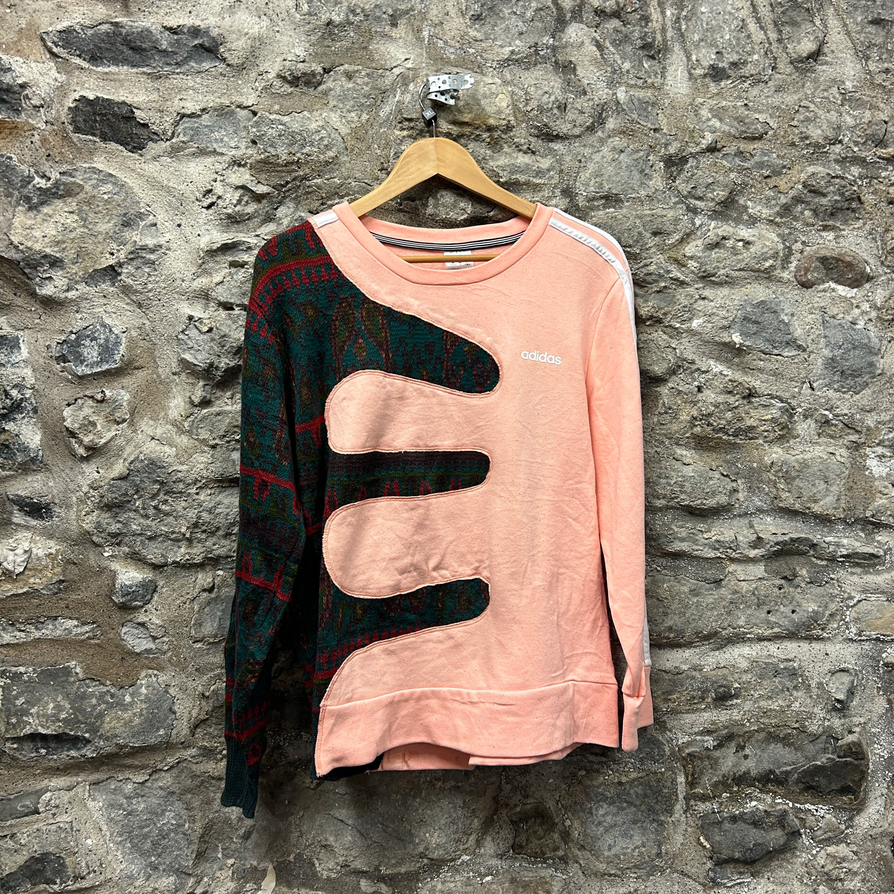 <p>Adidas Patterned Rework Sweatshirt</p>