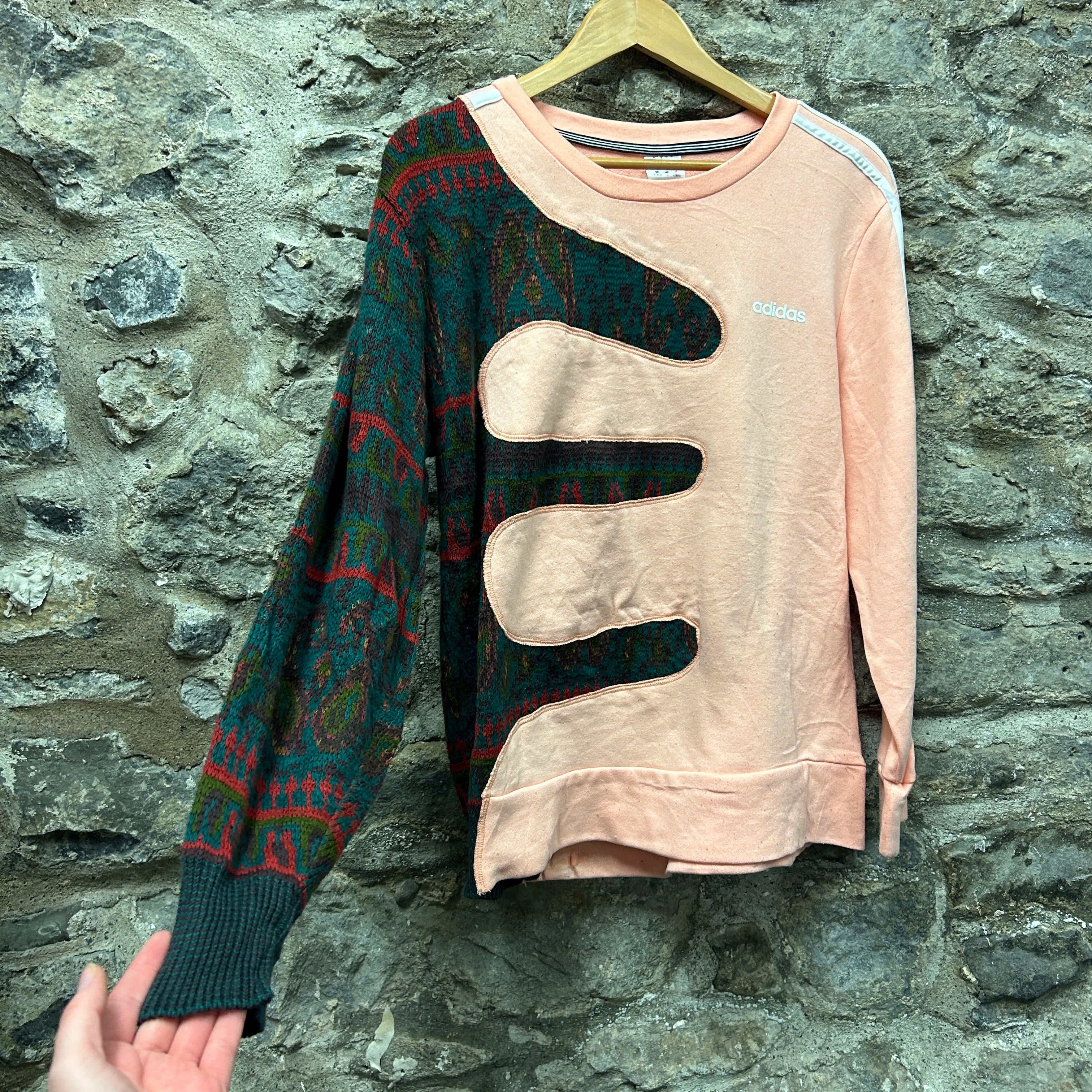 <p>Adidas Patterned Rework Sweatshirt</p>