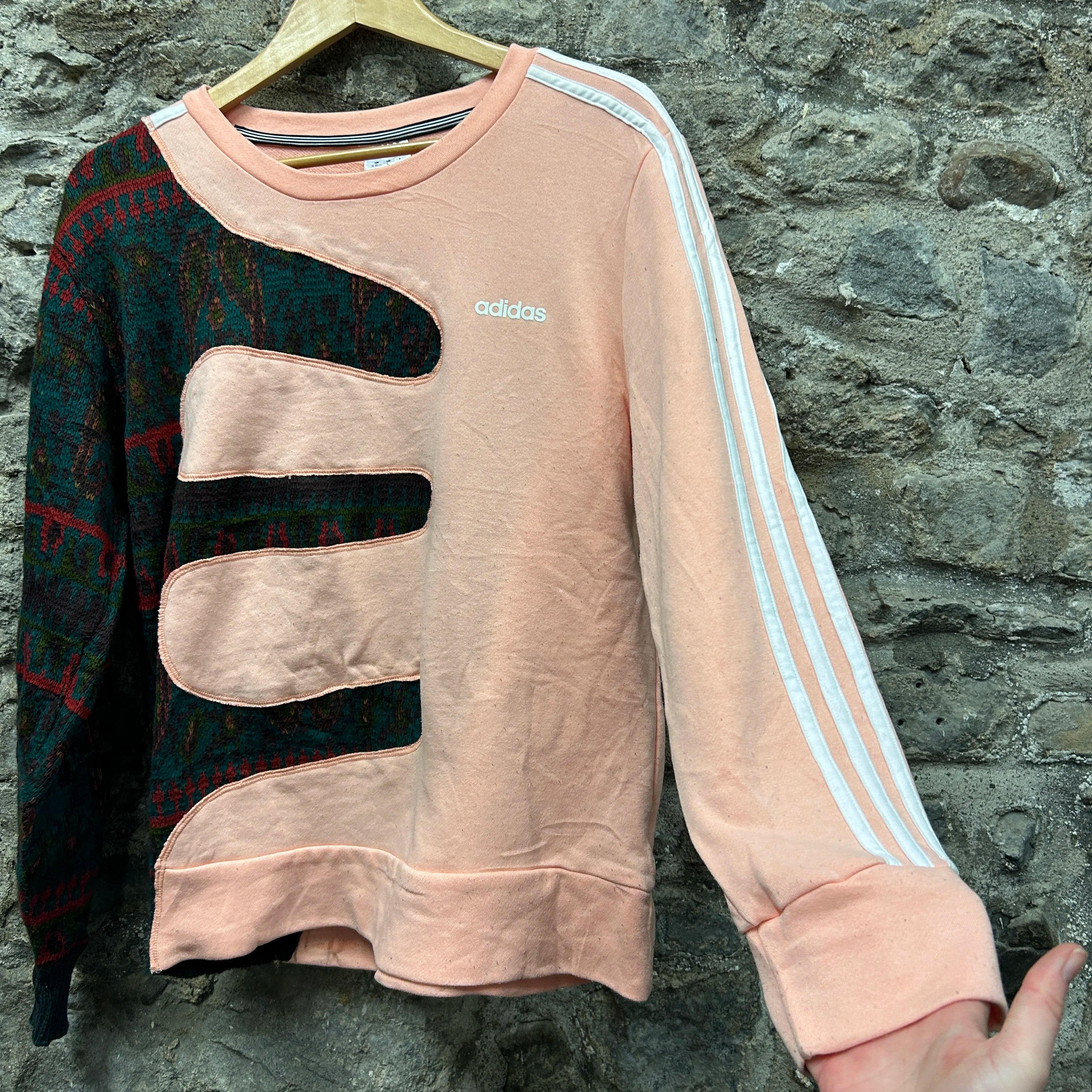 <p>Adidas Patterned Rework Sweatshirt</p>