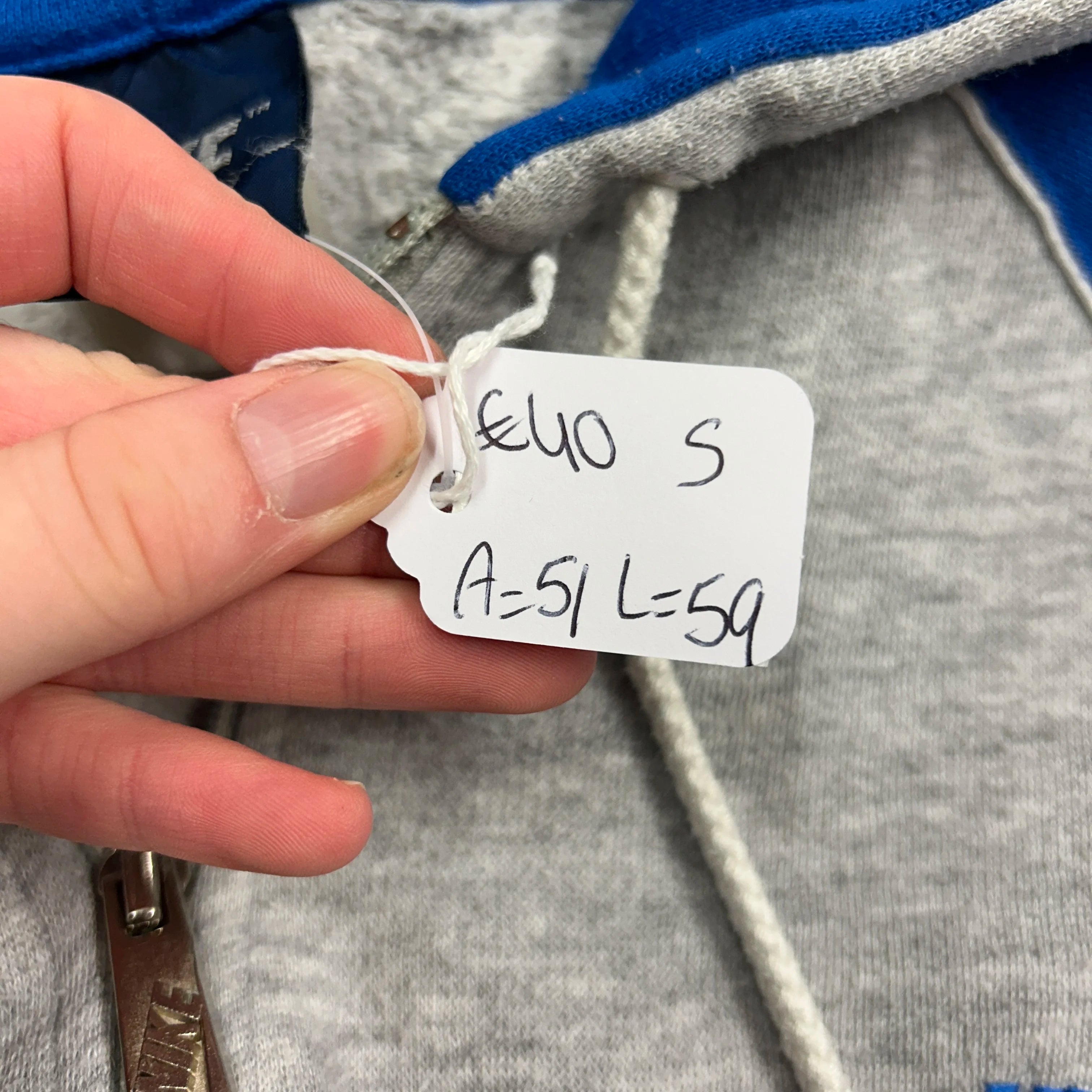 Vintage Nike Zip Hoodie