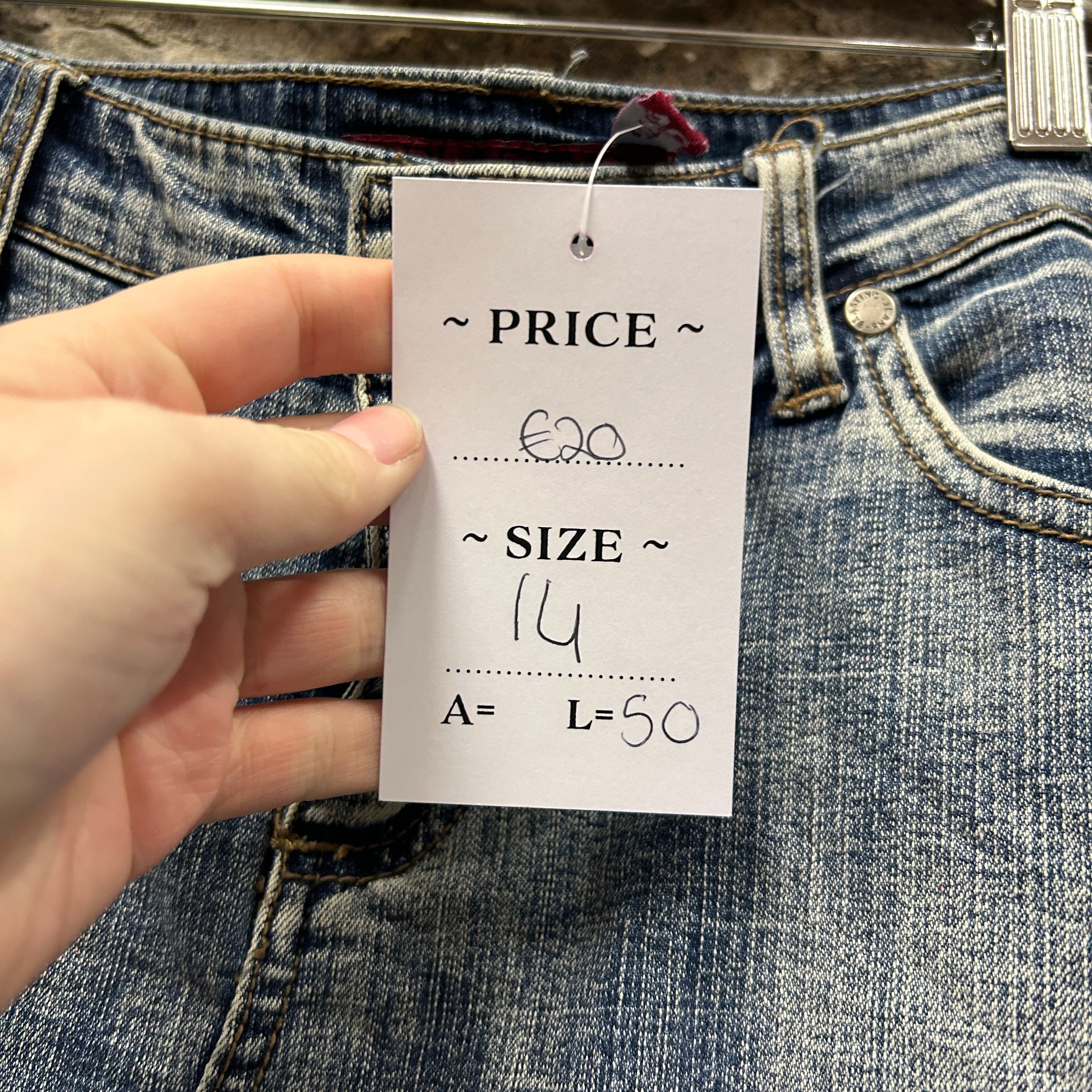 Blasting Vintage Jeans Skirt