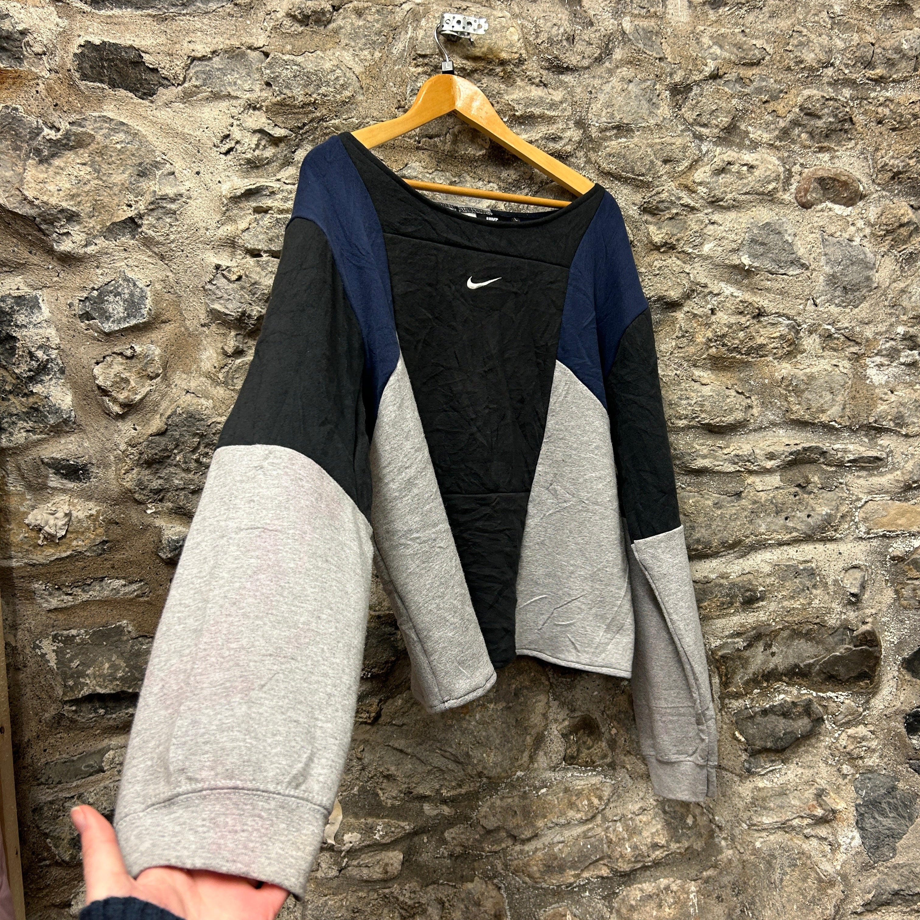 Vintage Rework Cropped Nike Sweatshirt