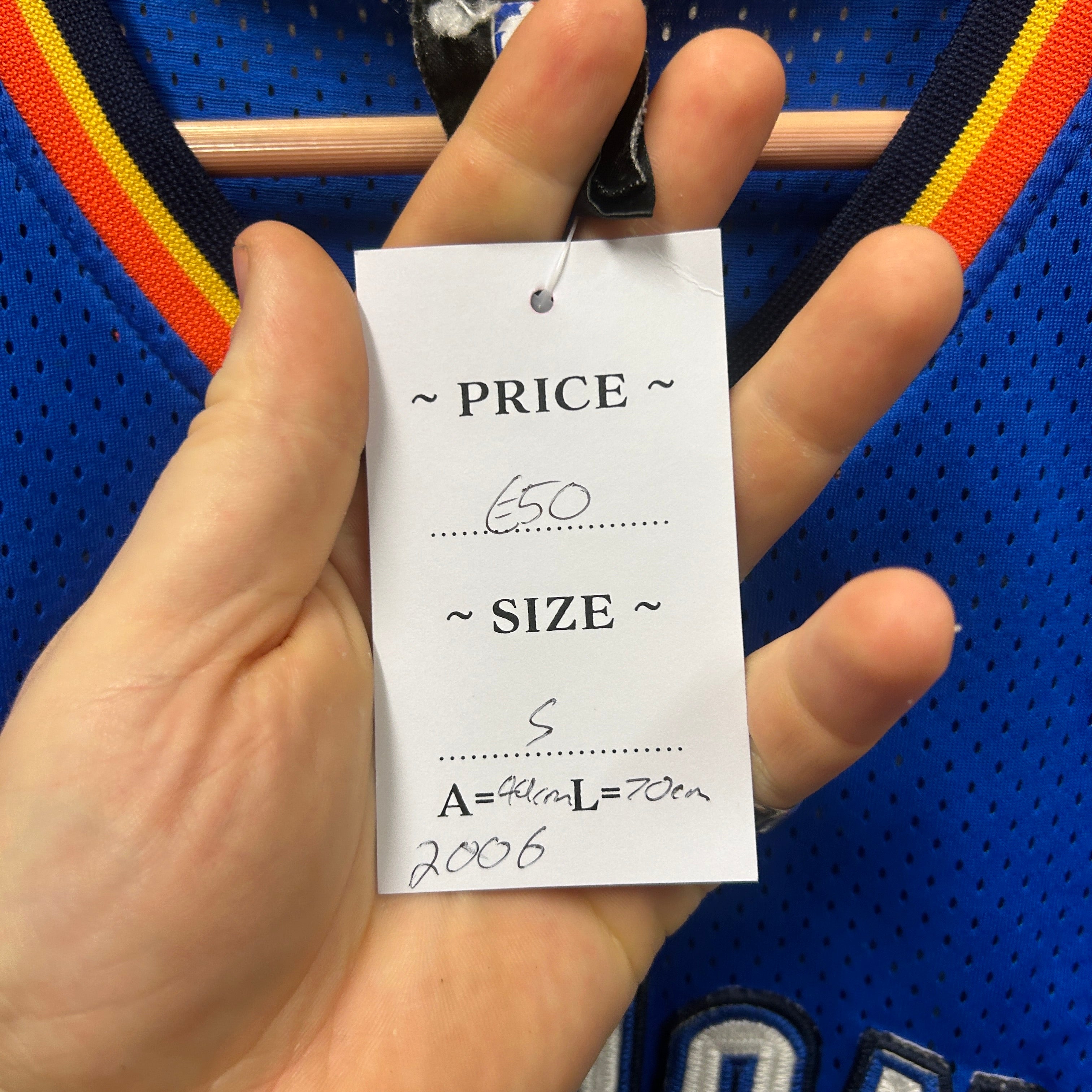 Kevin Durant Oklahoma City Thunder 2006 Adidas Jersey