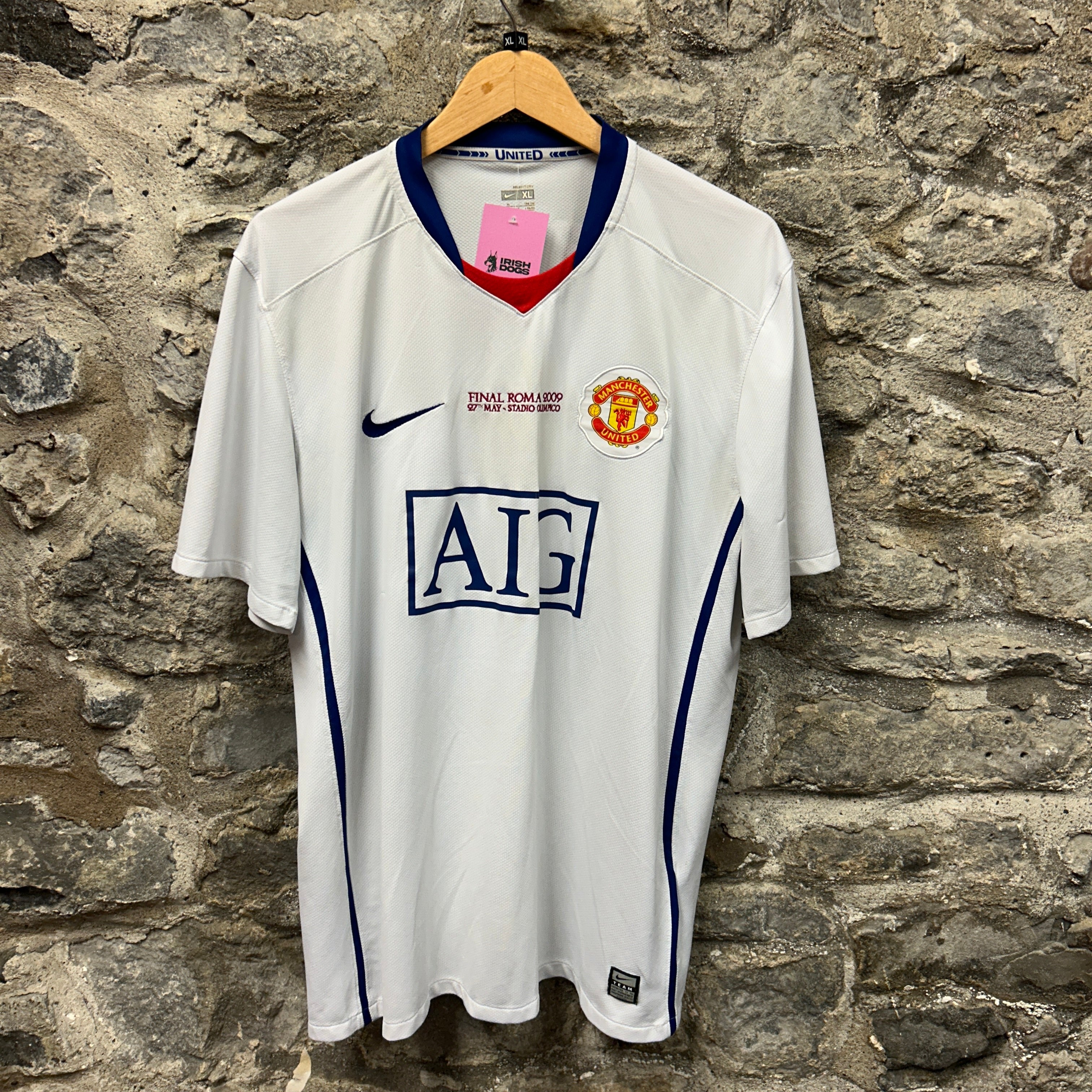 Manchester United Evra 2009-2010 Nike Football Shirt