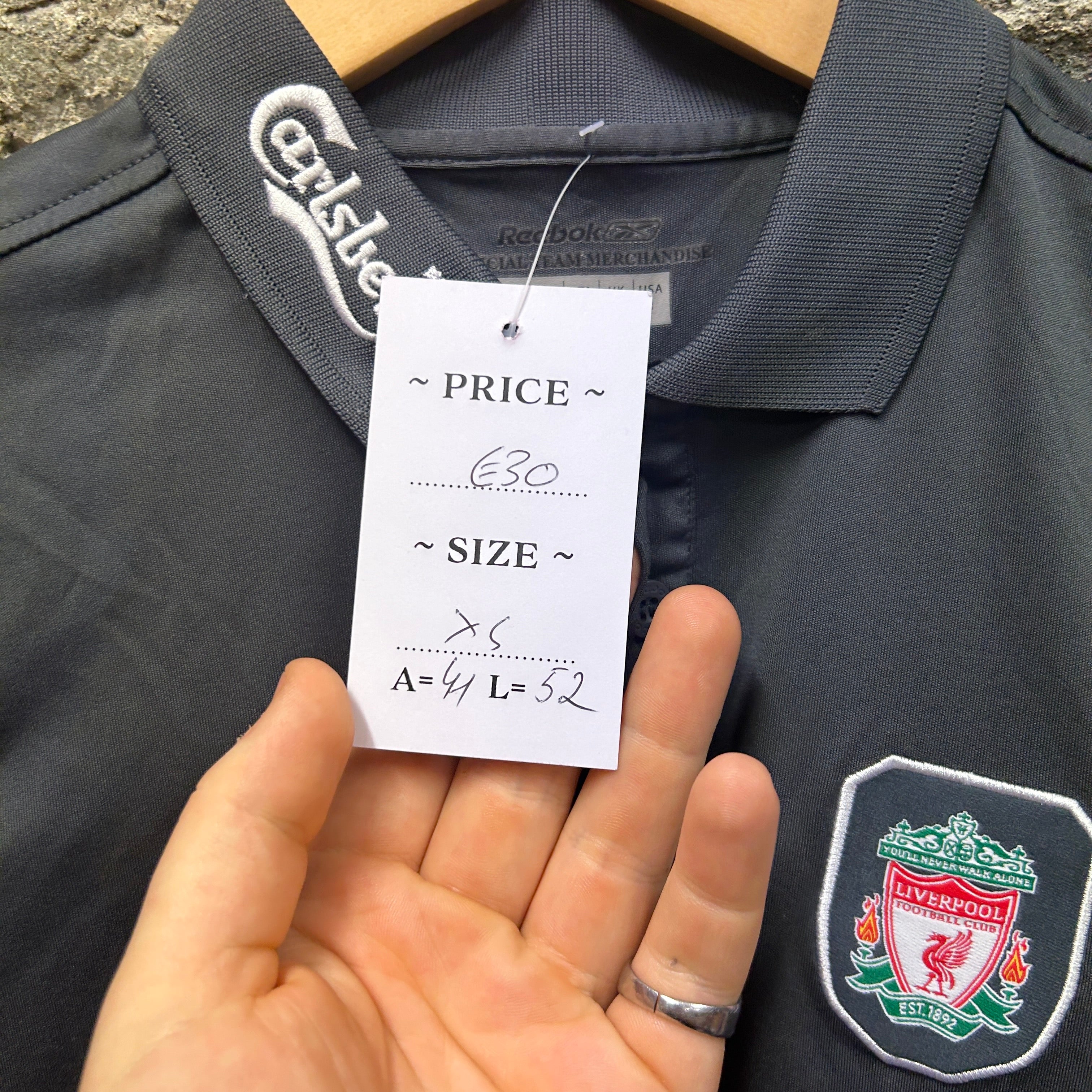 Liverpool Reebok Football Shirt