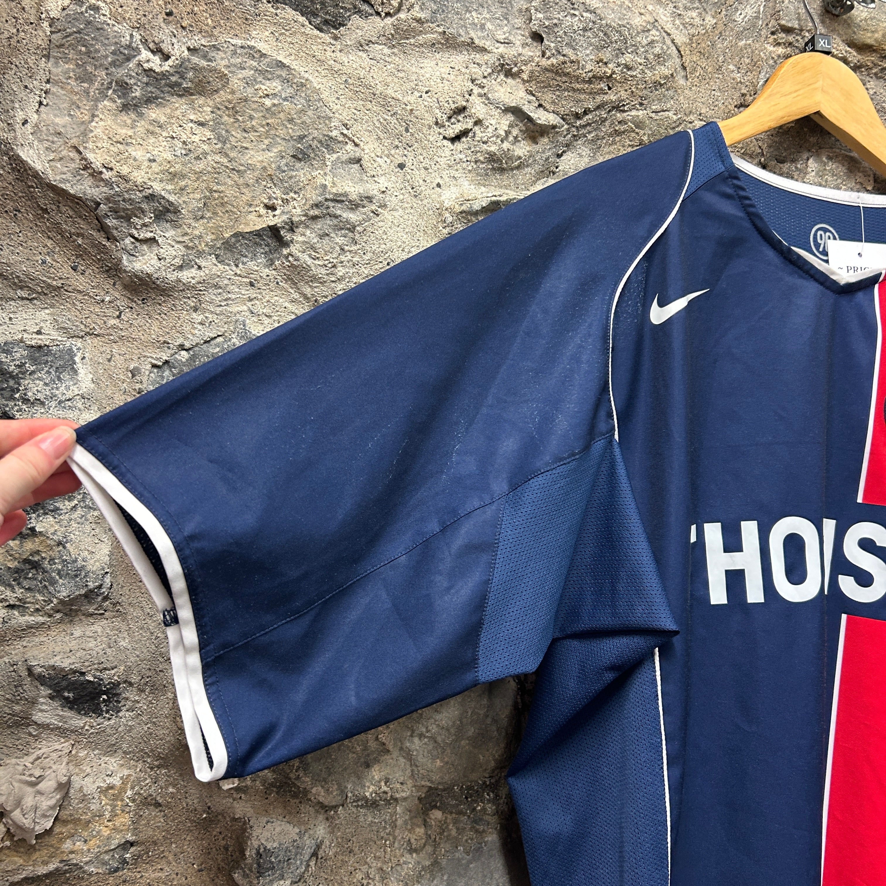 Vintage PSG 2004-2005 Nike Football Shirt