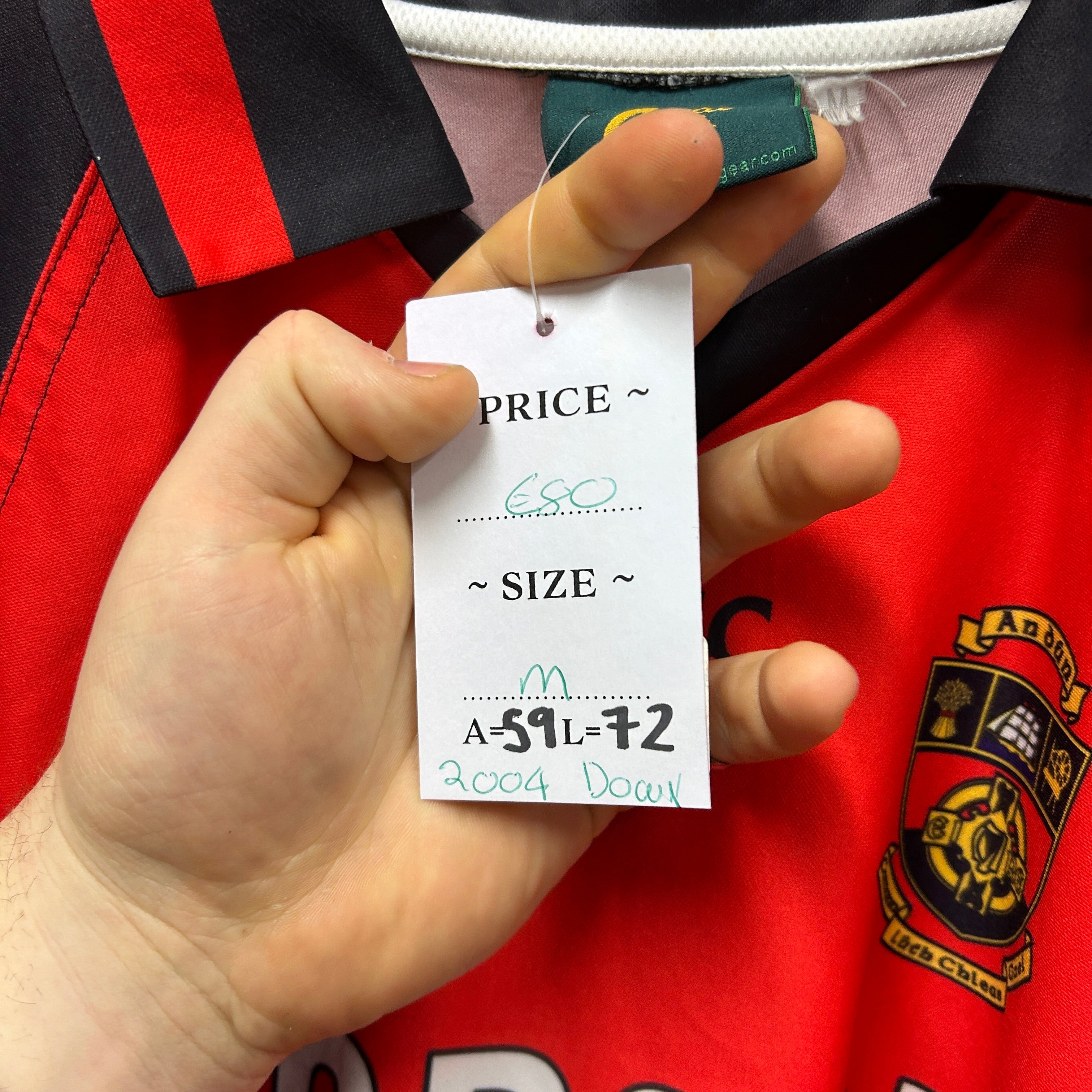 Down 2004 Gaelic Gear Football Shirt