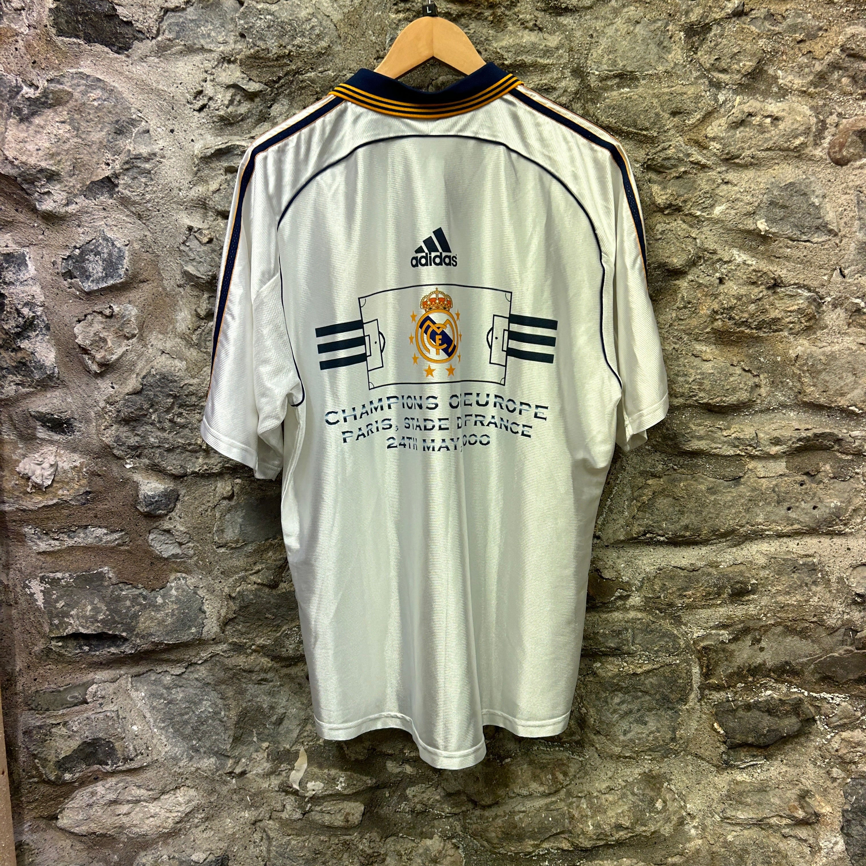 Vintage Real Madrid 1998/2000 Adidas Football Shirt