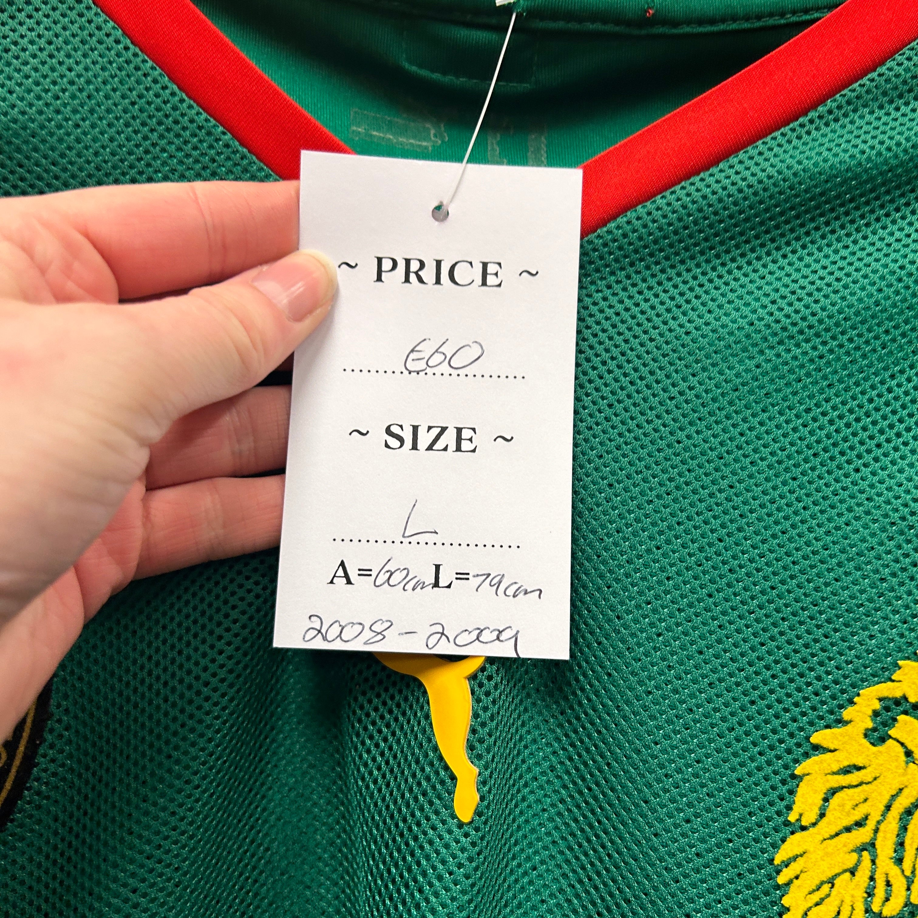 Cameroon 2008/2009 Puma Football Shirt