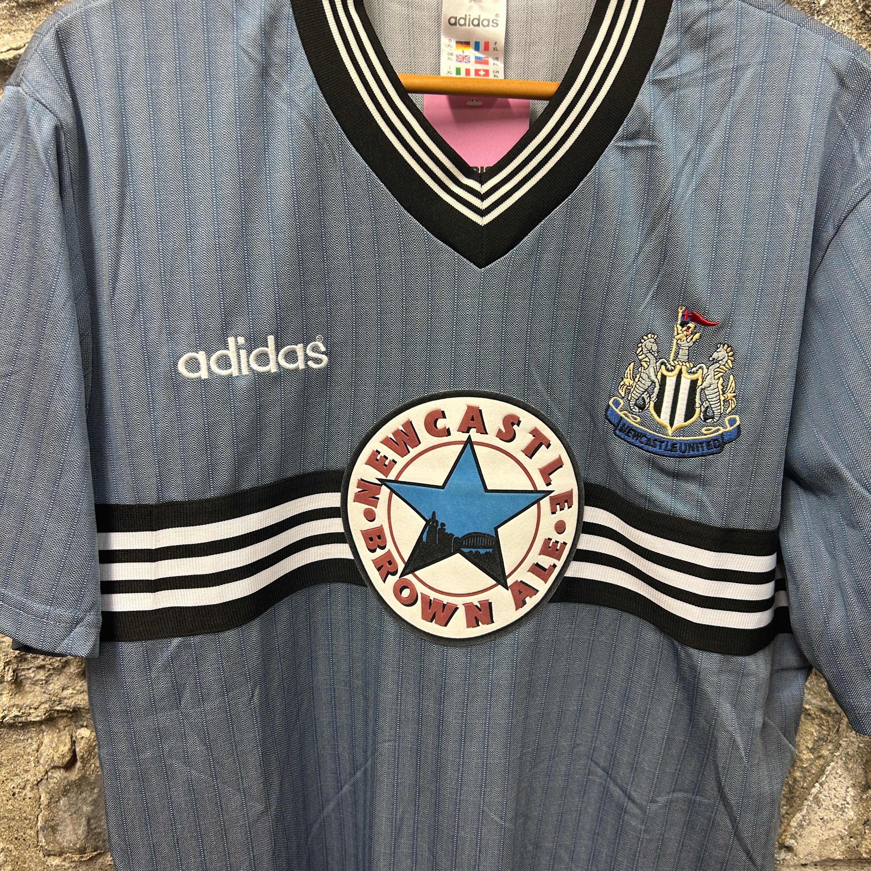 Newcastle 1996-1997 Adidas Football Shirt