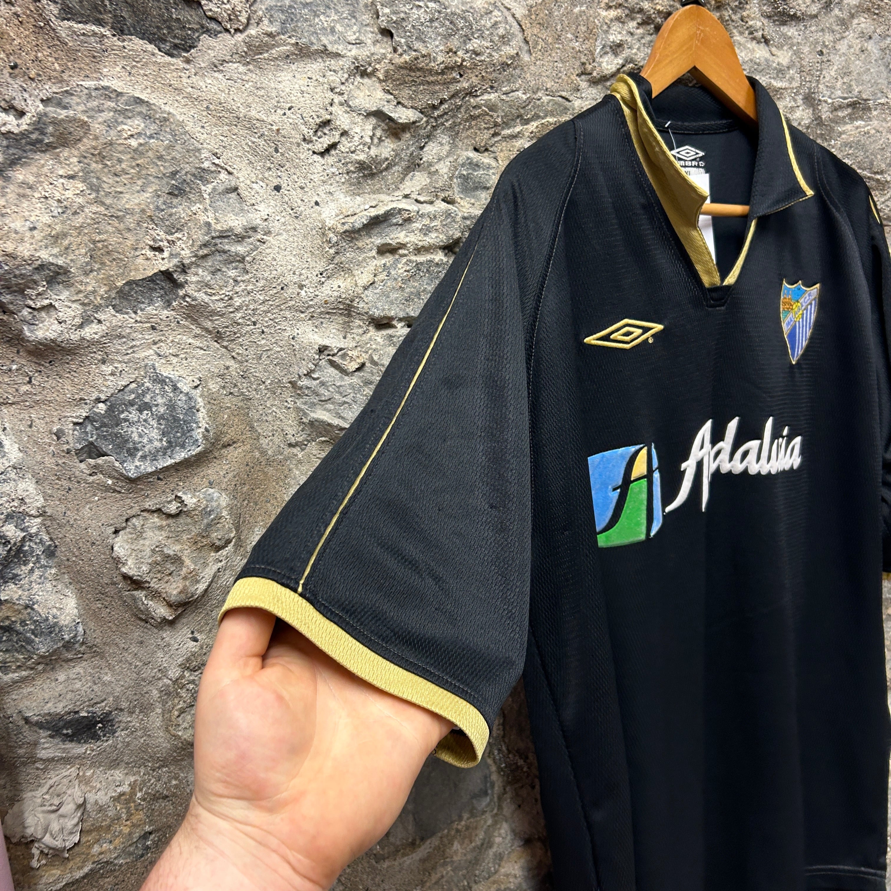 Malaga 2002 Umbro Football Shirt