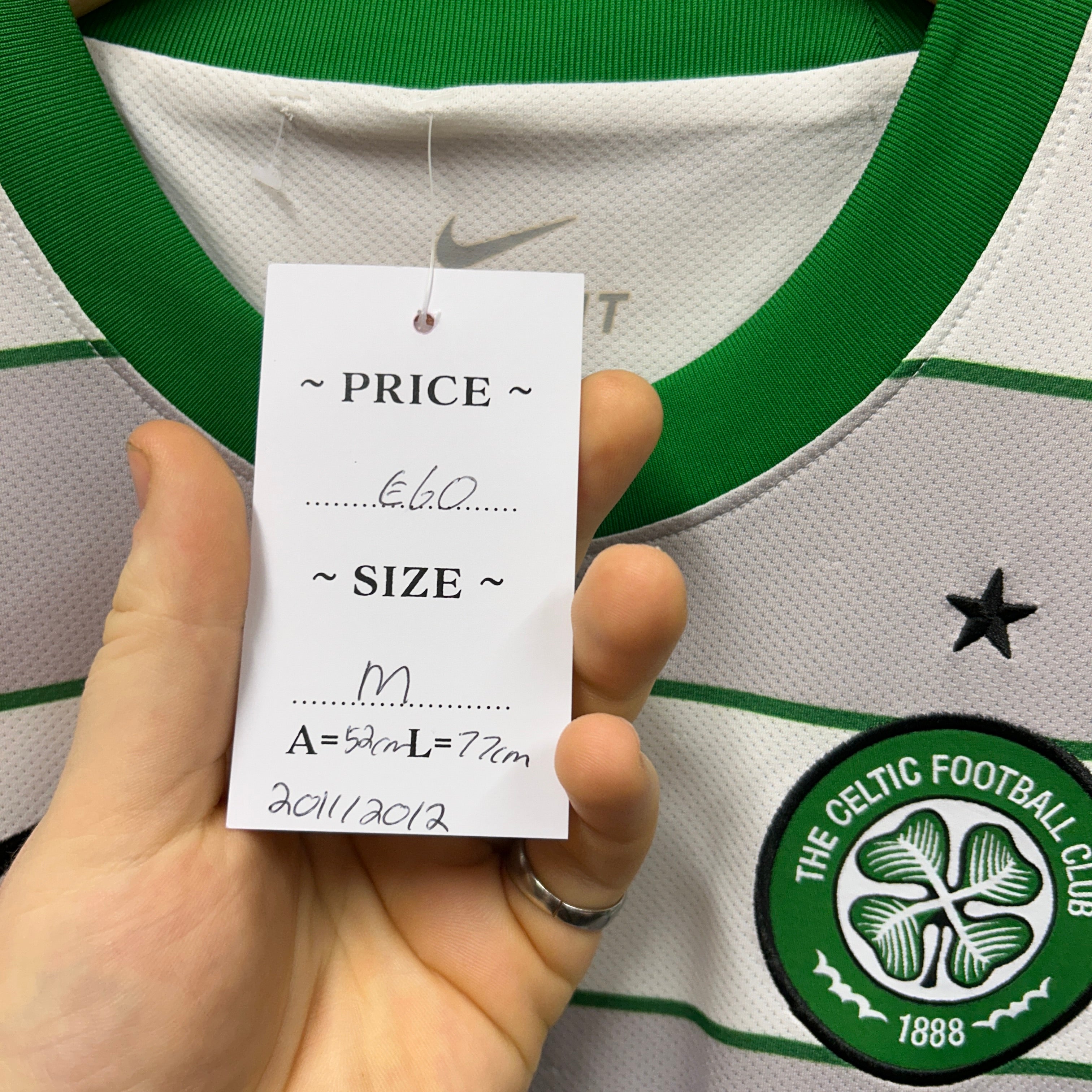 Celtic 2011/2012 Nike Football Shirt