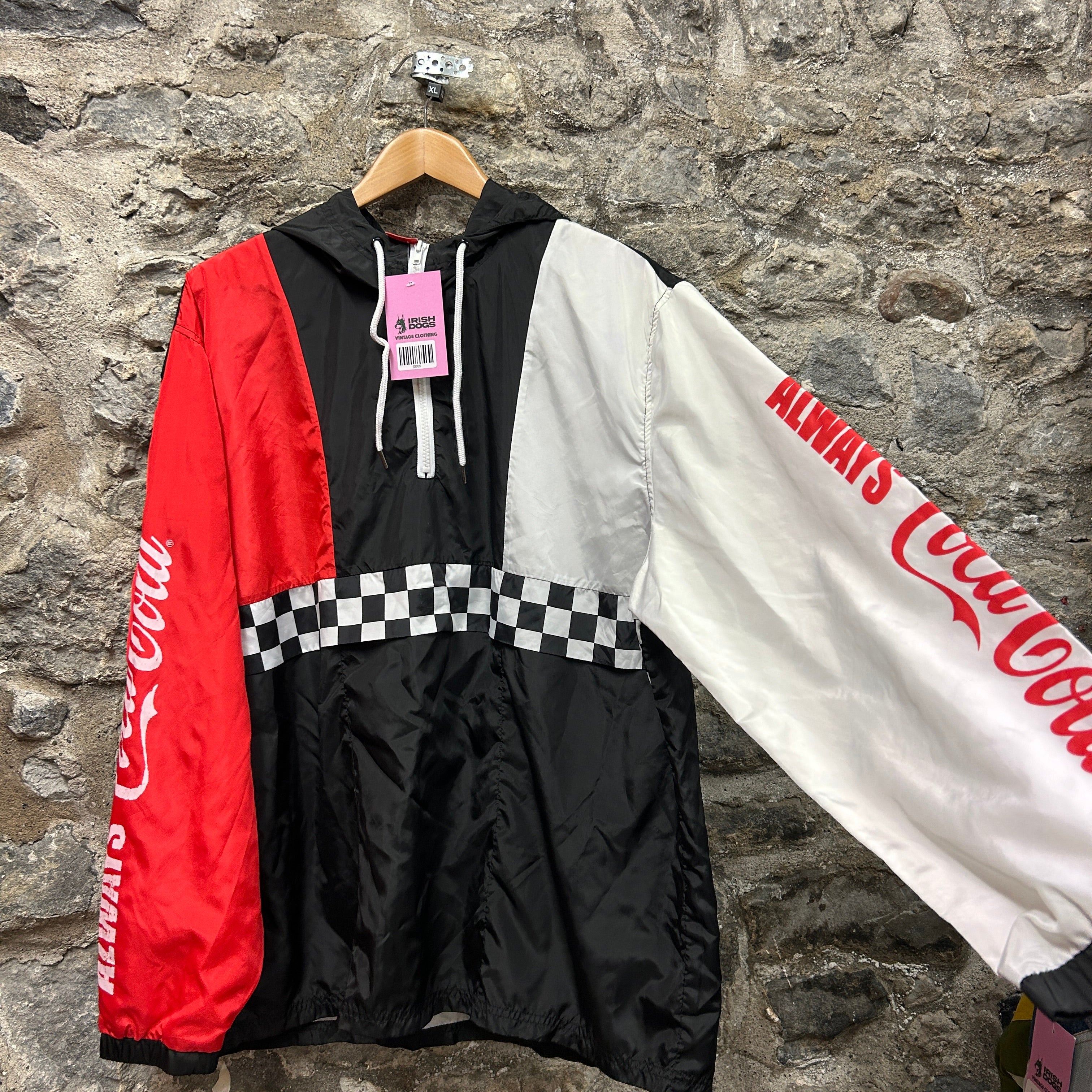 Vintage Coca-cola Windbreaker Jacket