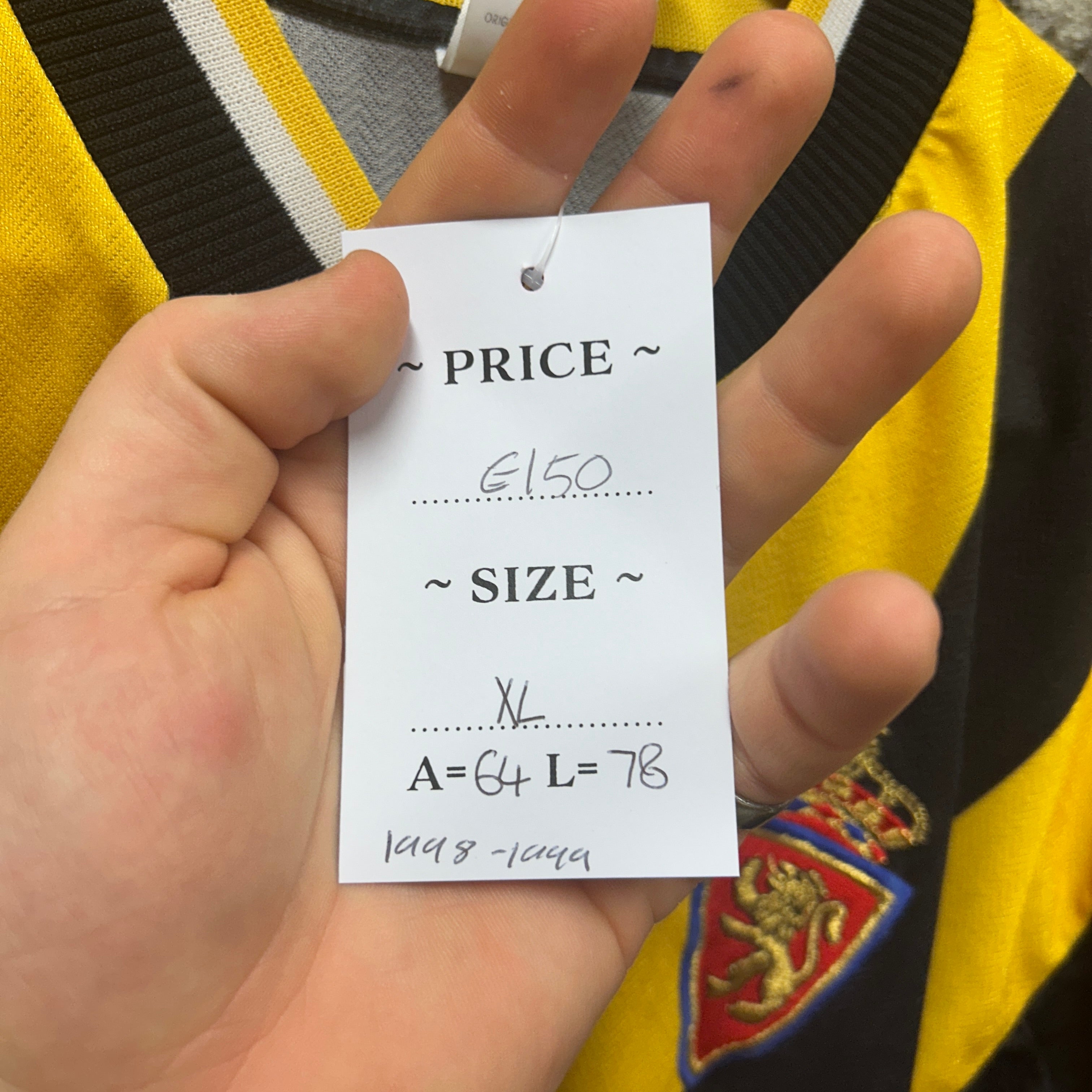 Real Zaragoza 1998-1999 Adidas Football Jersey