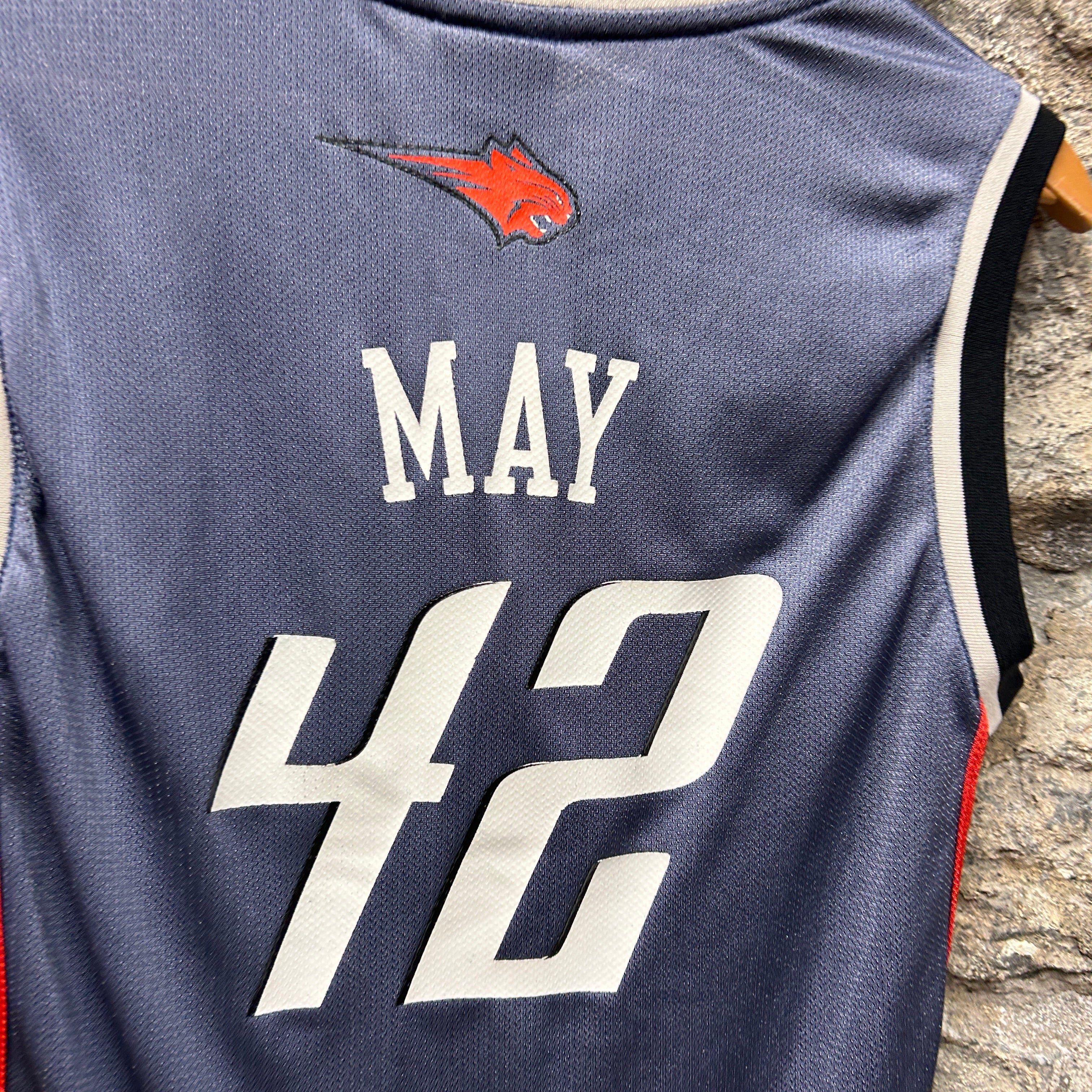 Charlotte Bobcats Sean May Adidas Basketball Jersey