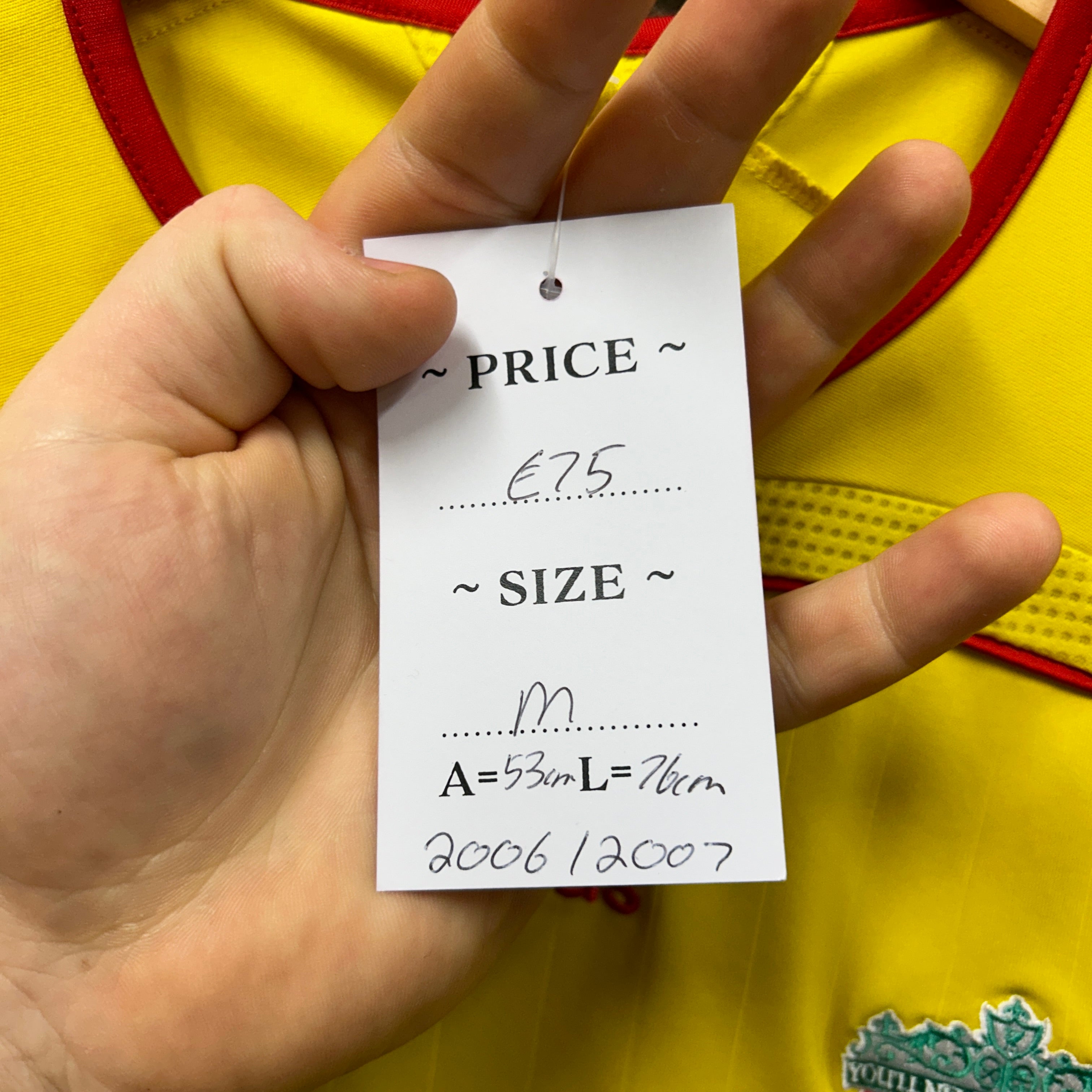 Liverpool 2006/2007 Adidas Football Shirt