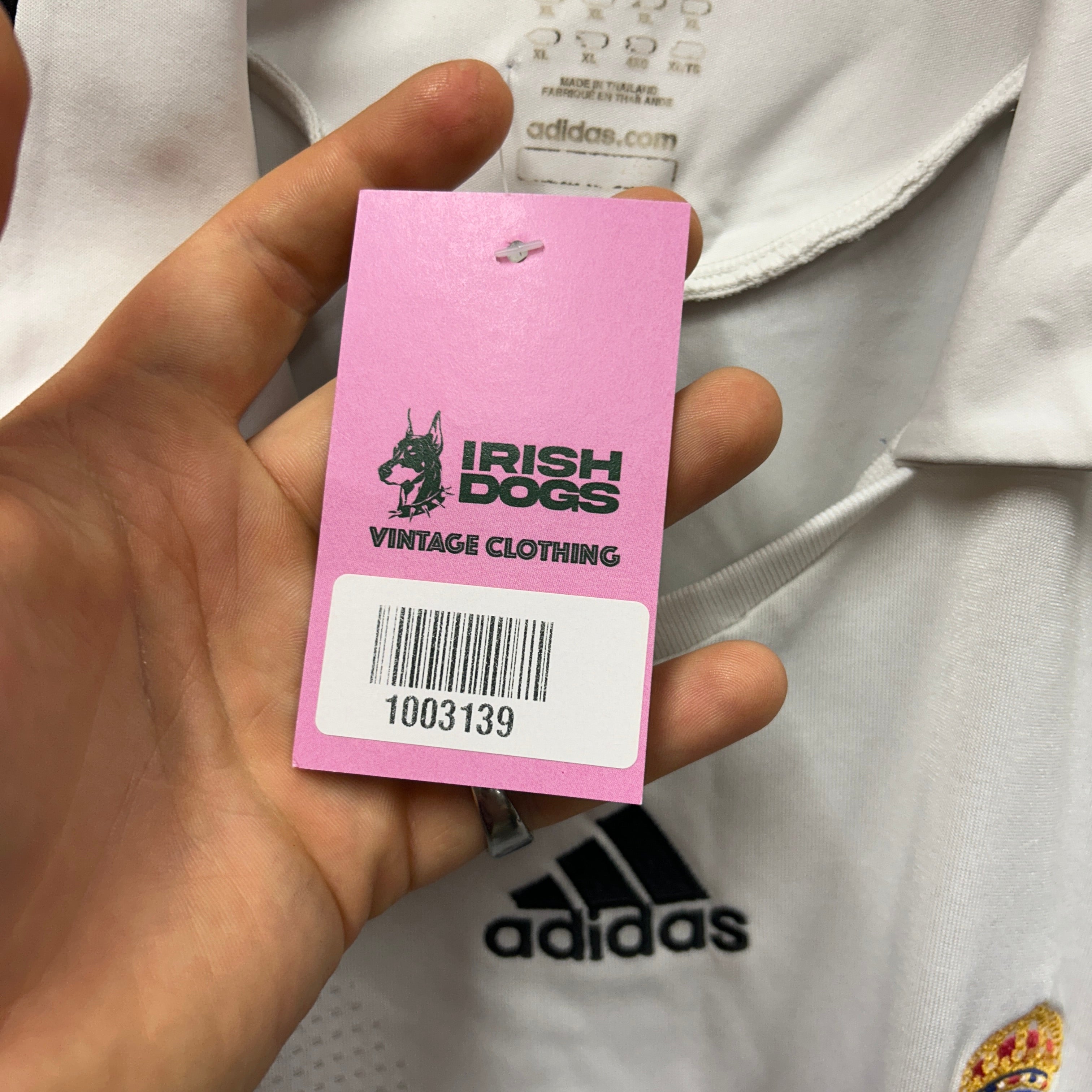 Real Madrid 2008/2009 Adidas Football Shirt