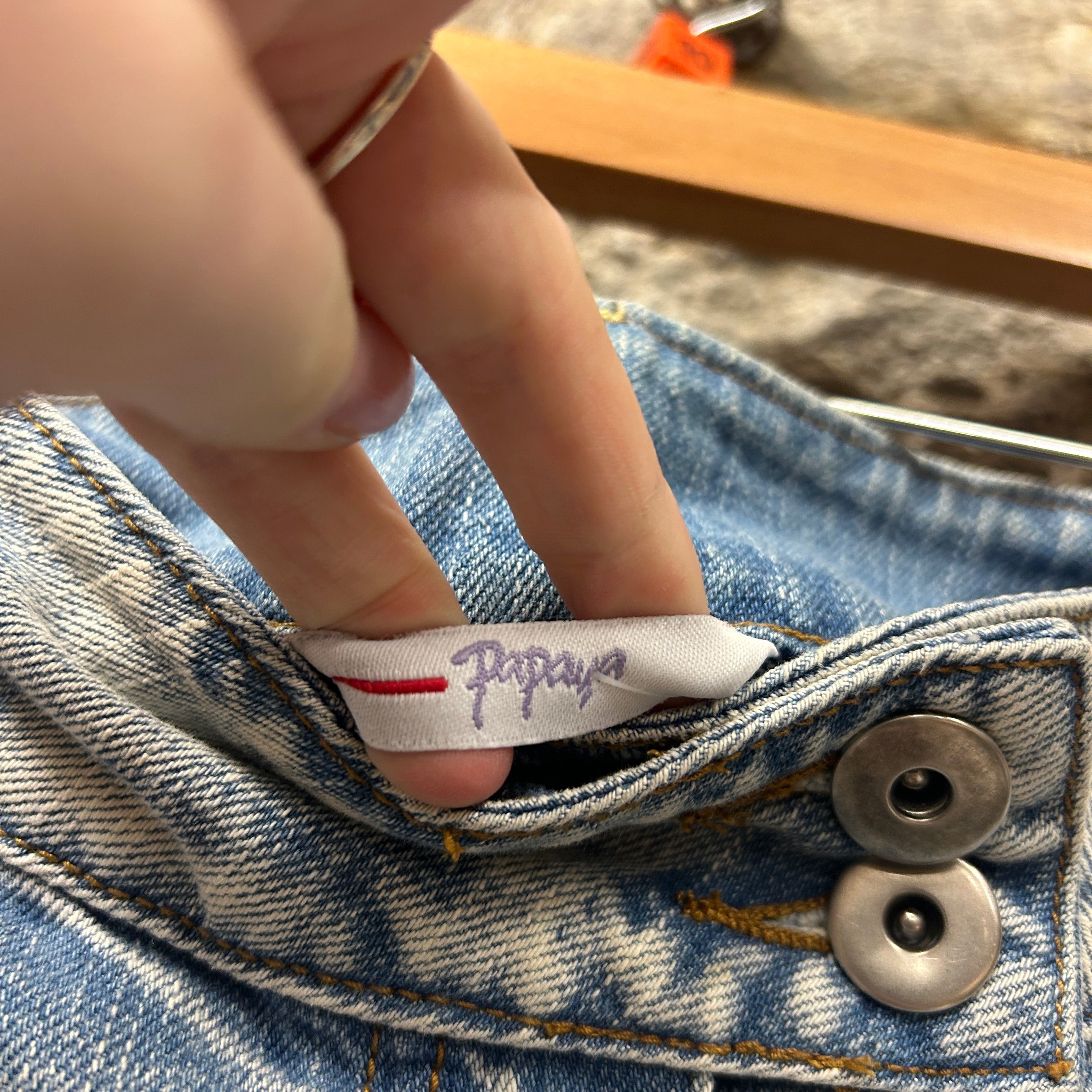 Vintage Papaya Mini Skirt
